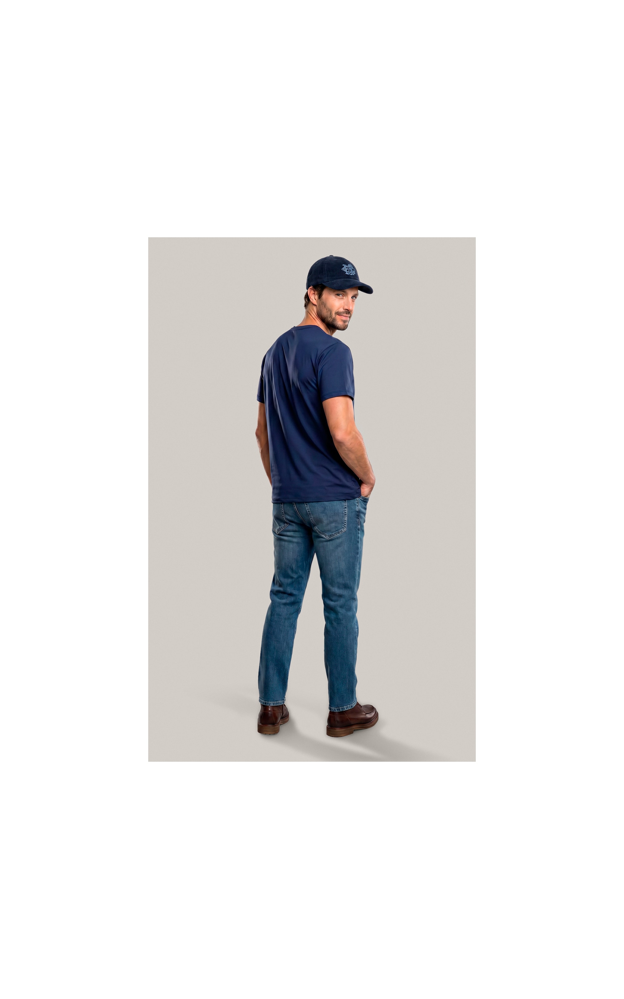 T-Shirt Poliamida Issey Mc Bf Marinho