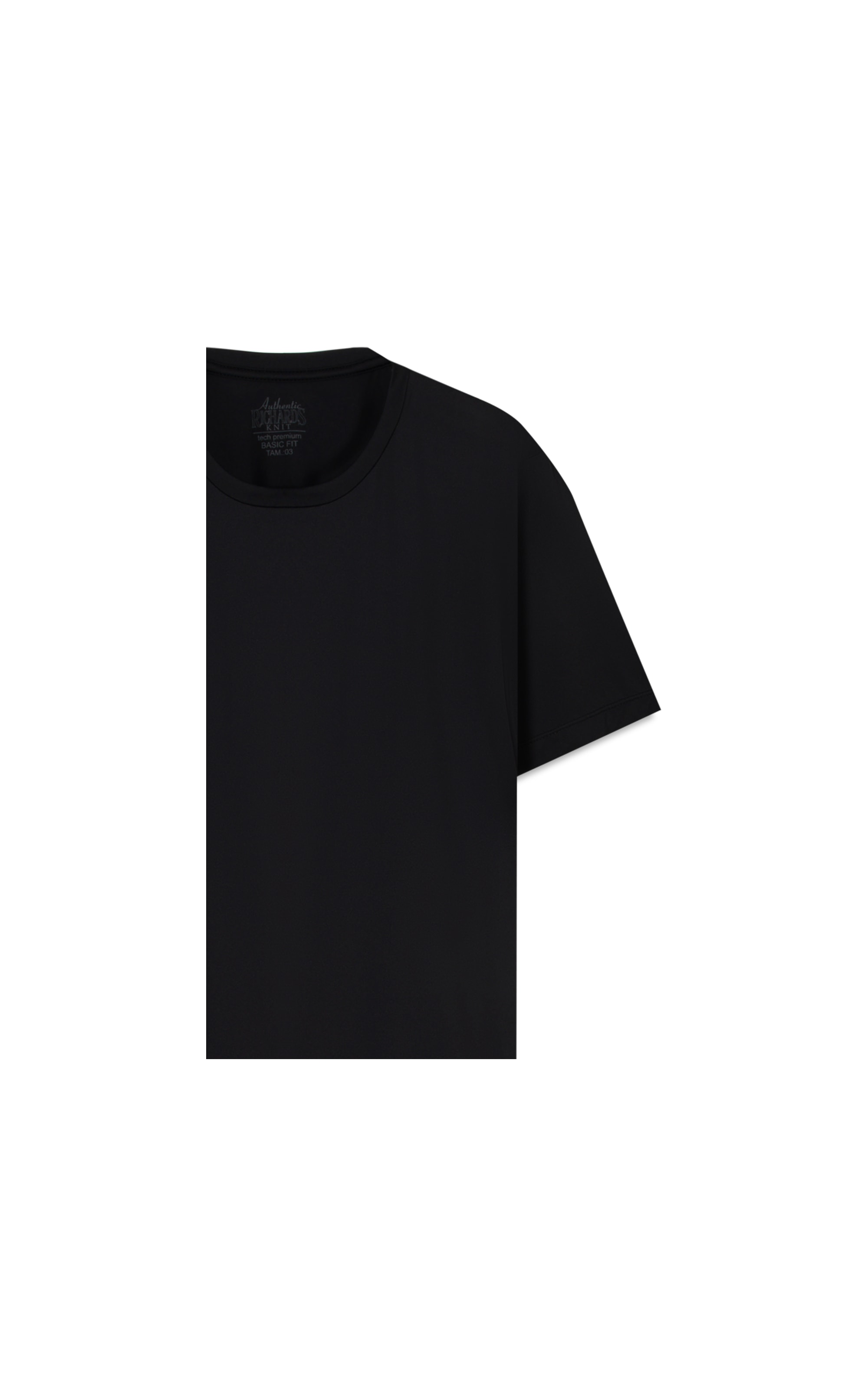 T-Shirt Poliamida Issey Mc Bf Preto