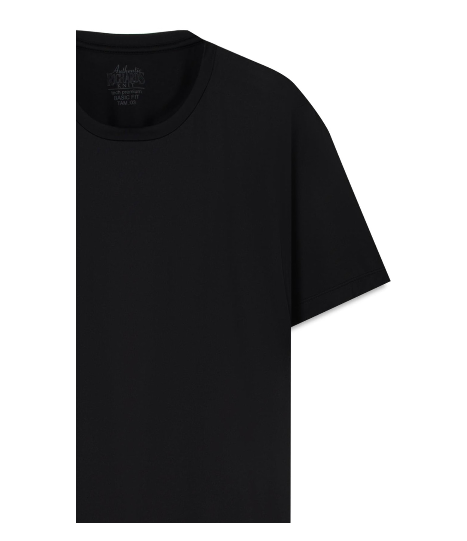 T-Shirt Poliamida Issey Mc Bf Preto
