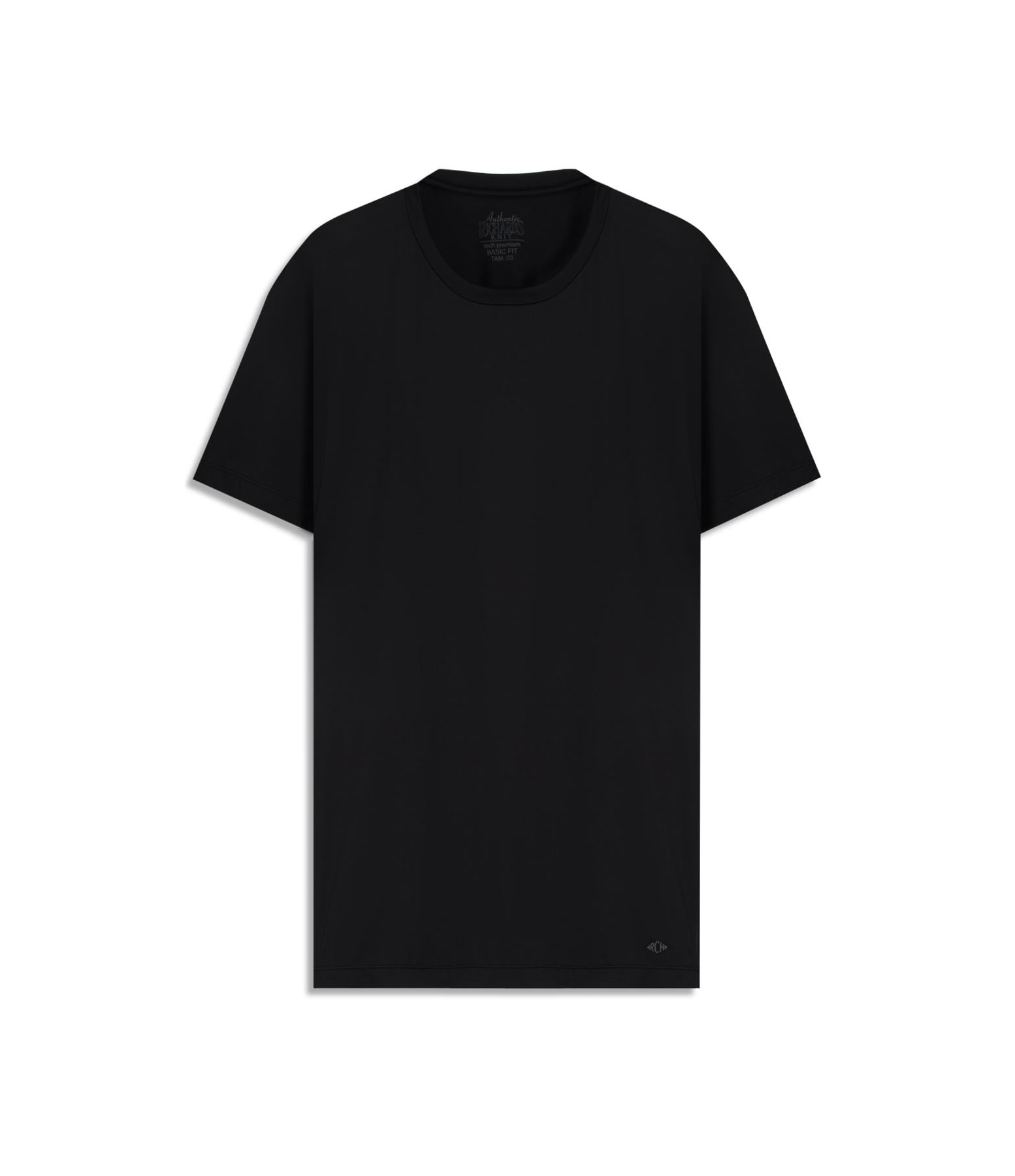 T-Shirt Poliamida Issey Mc Bf Preto