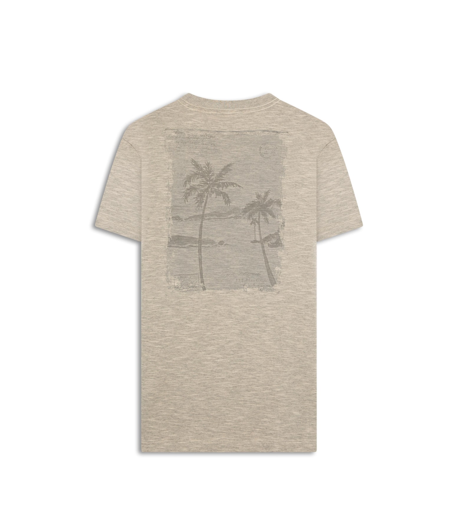 T-Shirt Postal Fd Bf Caqui
