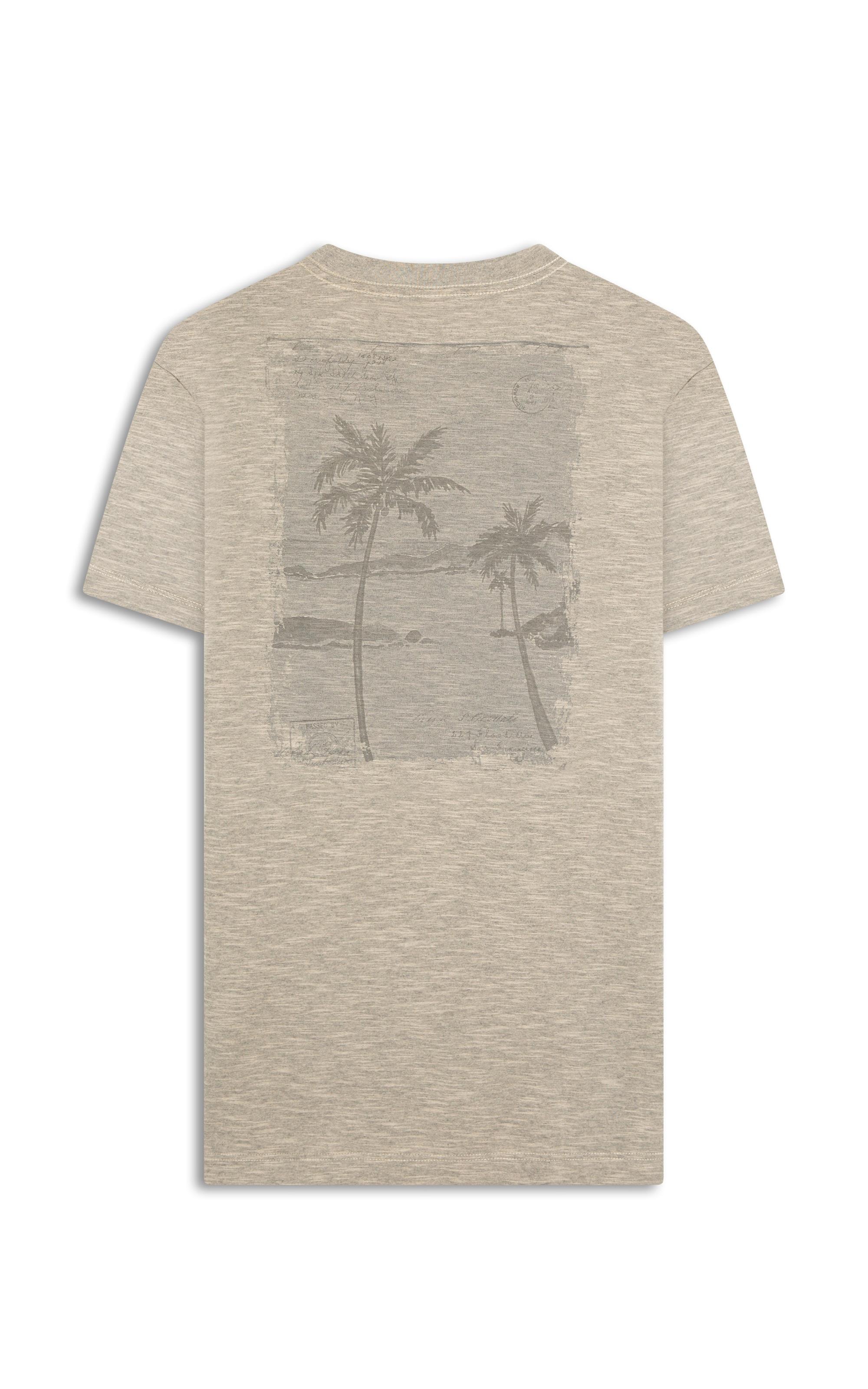 T-Shirt Postal Fd Bf Caqui