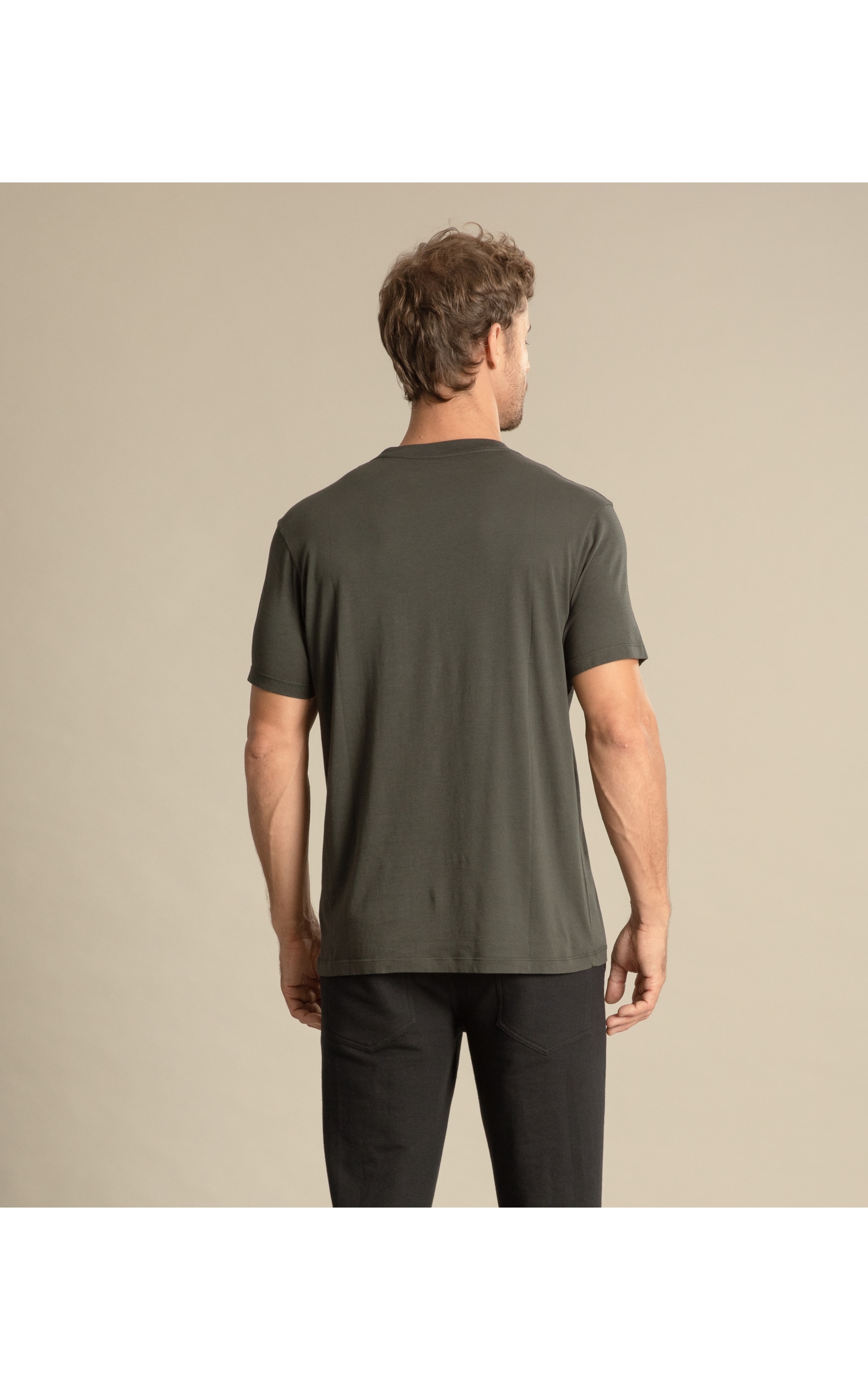 T-Shirt Premium Pima Mc Verde Militar