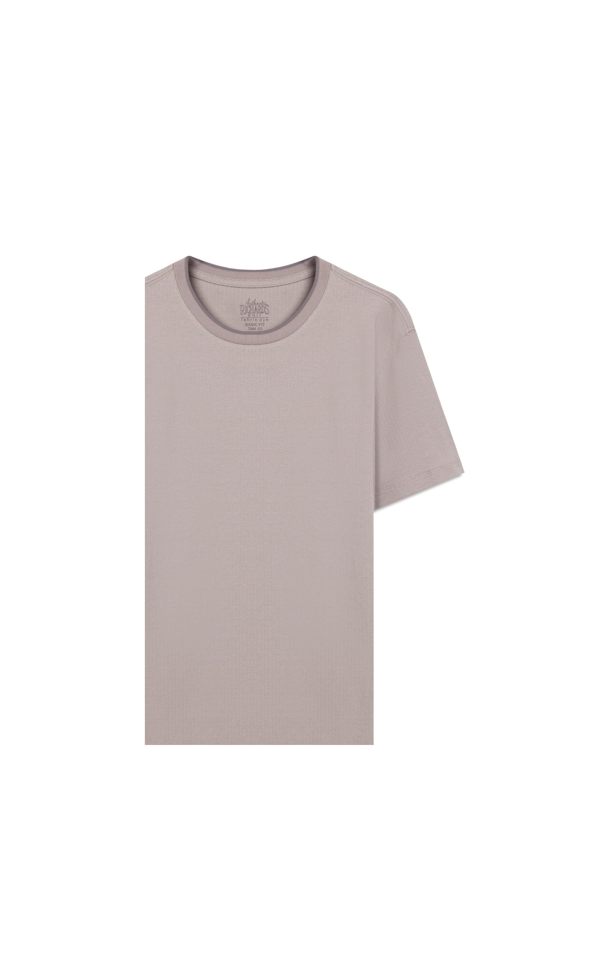 T-Shirt Raio de Sol Cinza Claro