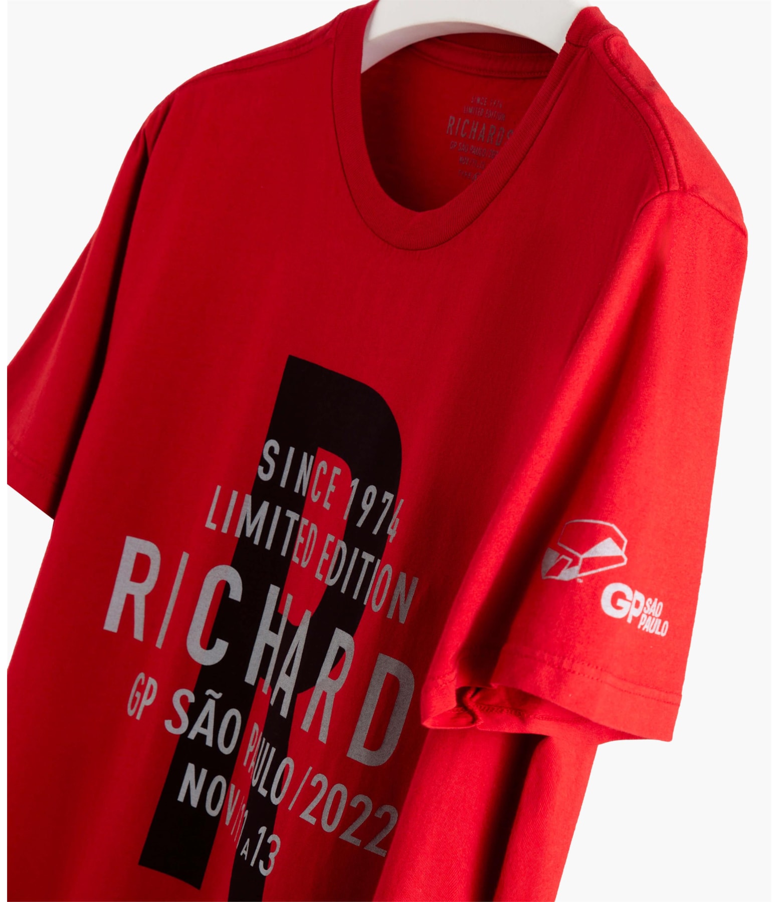 T-Shirt Rch Gp Vermelho