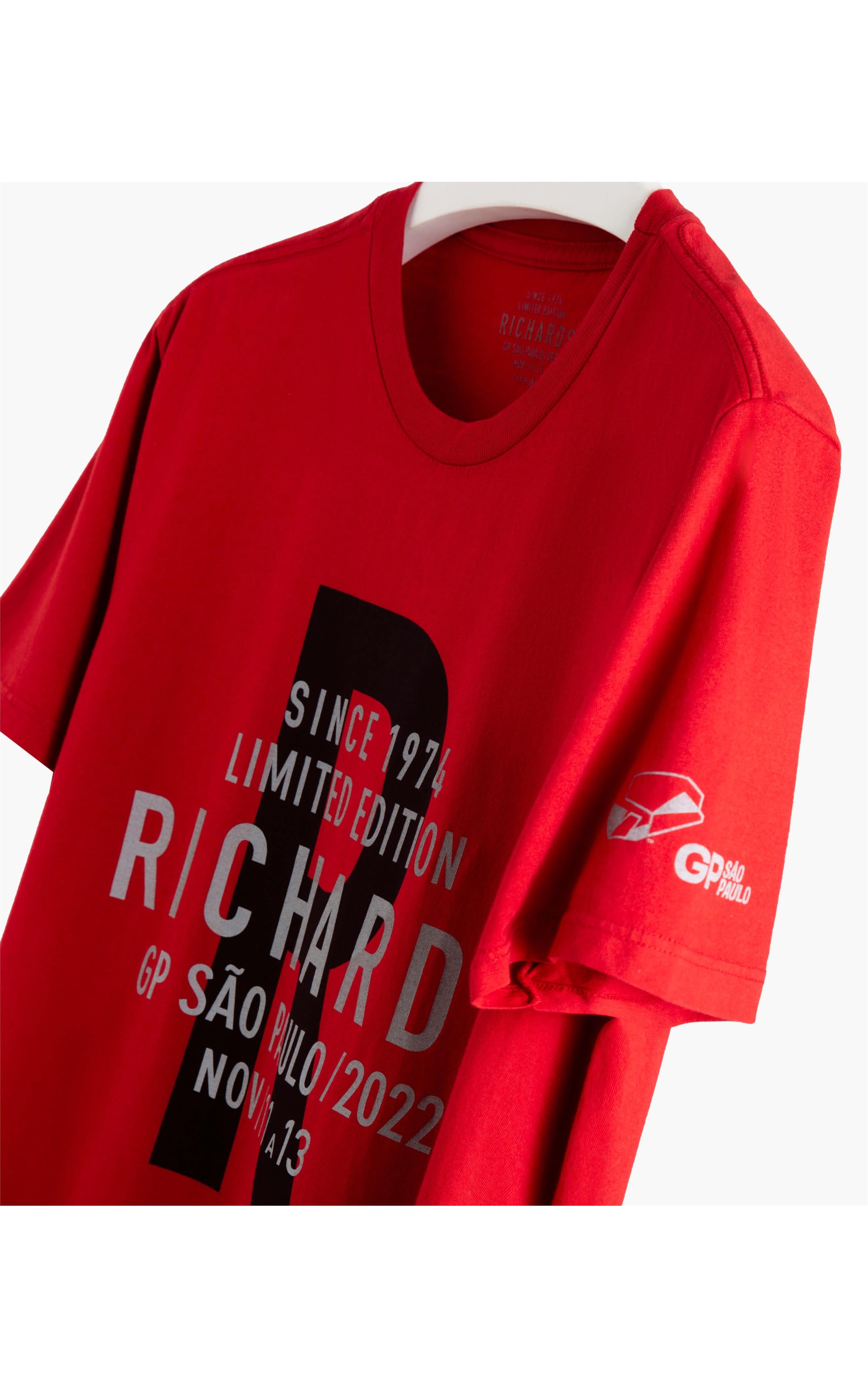 T-Shirt Rch Gp Vermelho