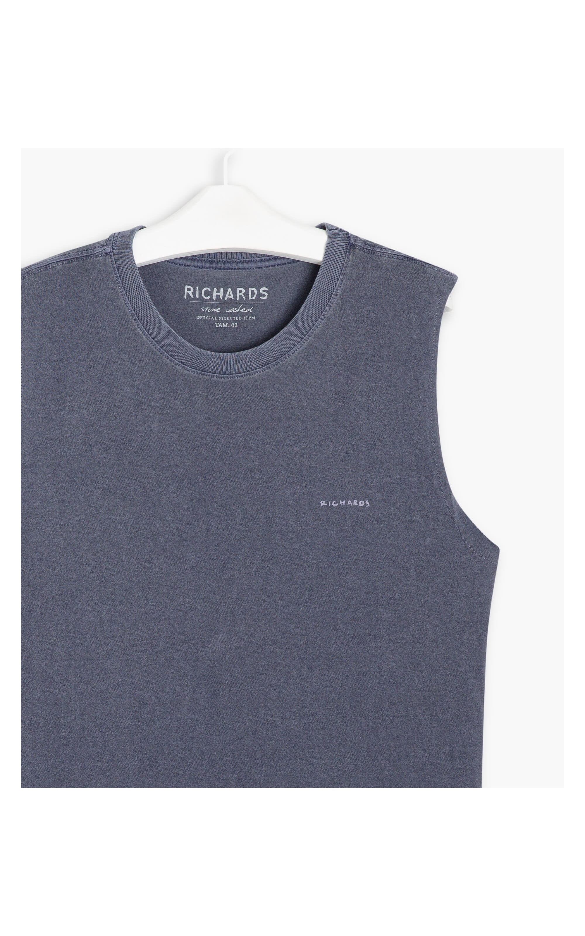 T-Shirt Regata Mm Washed Aqu Dark Navy