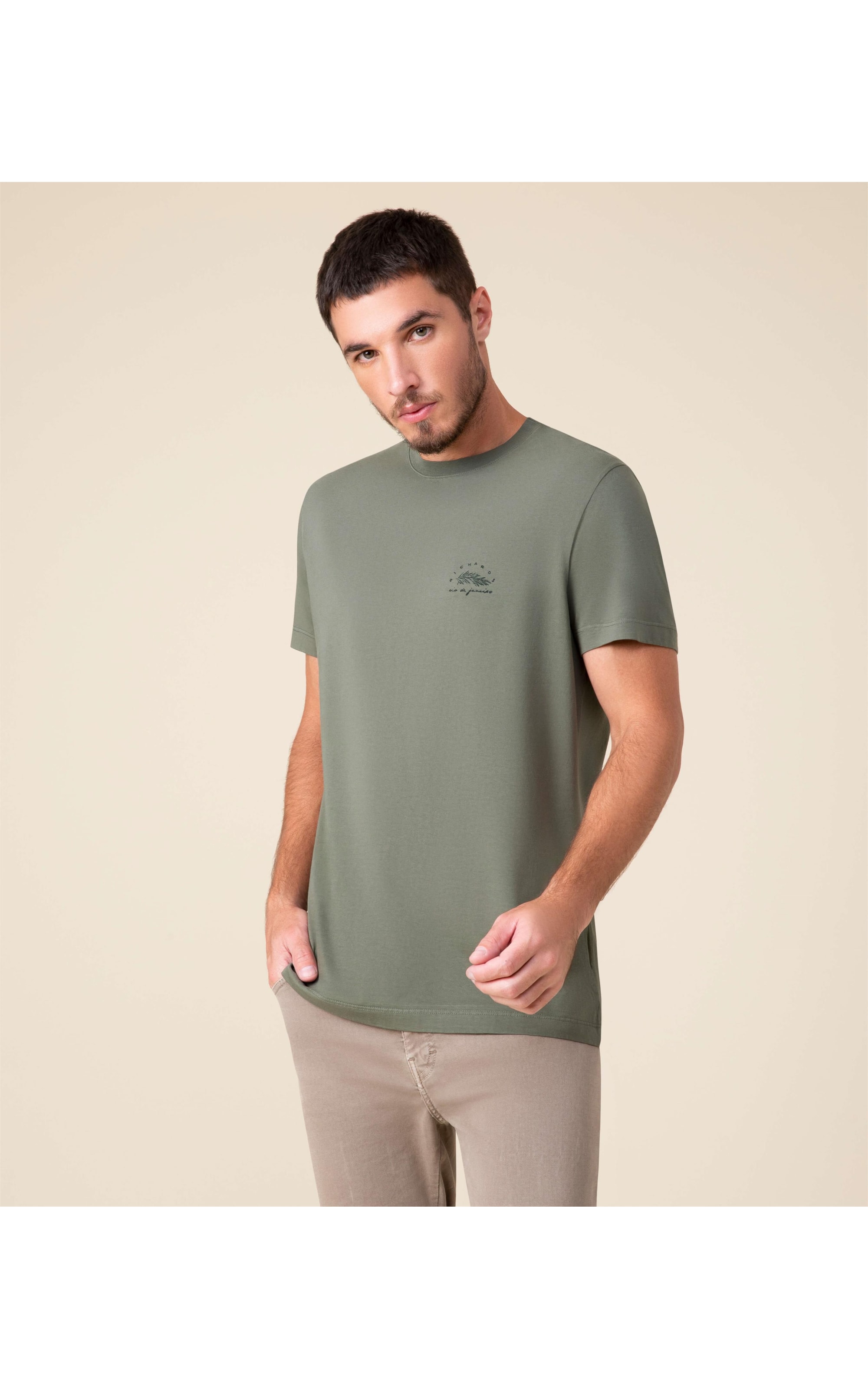 T-Shirt Richards Basic Rio Verde Militar