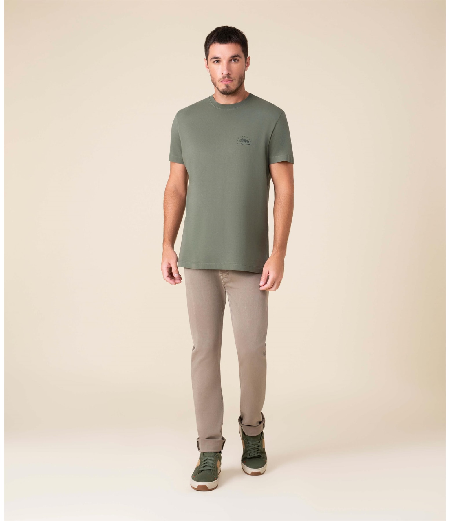 T-Shirt Richards Basic Rio Verde Militar