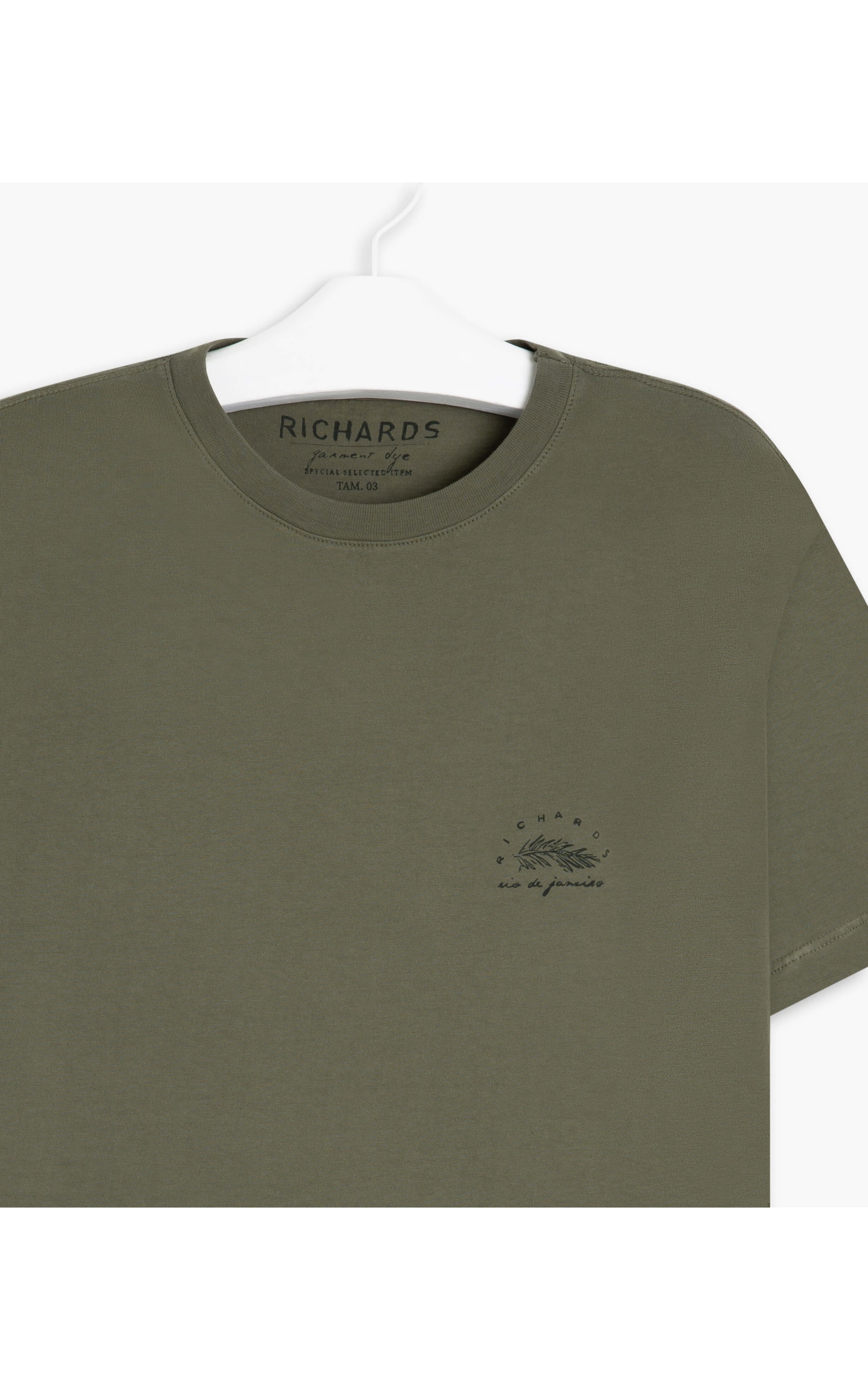 T-Shirt Richards Basic Rio Verde Militar
