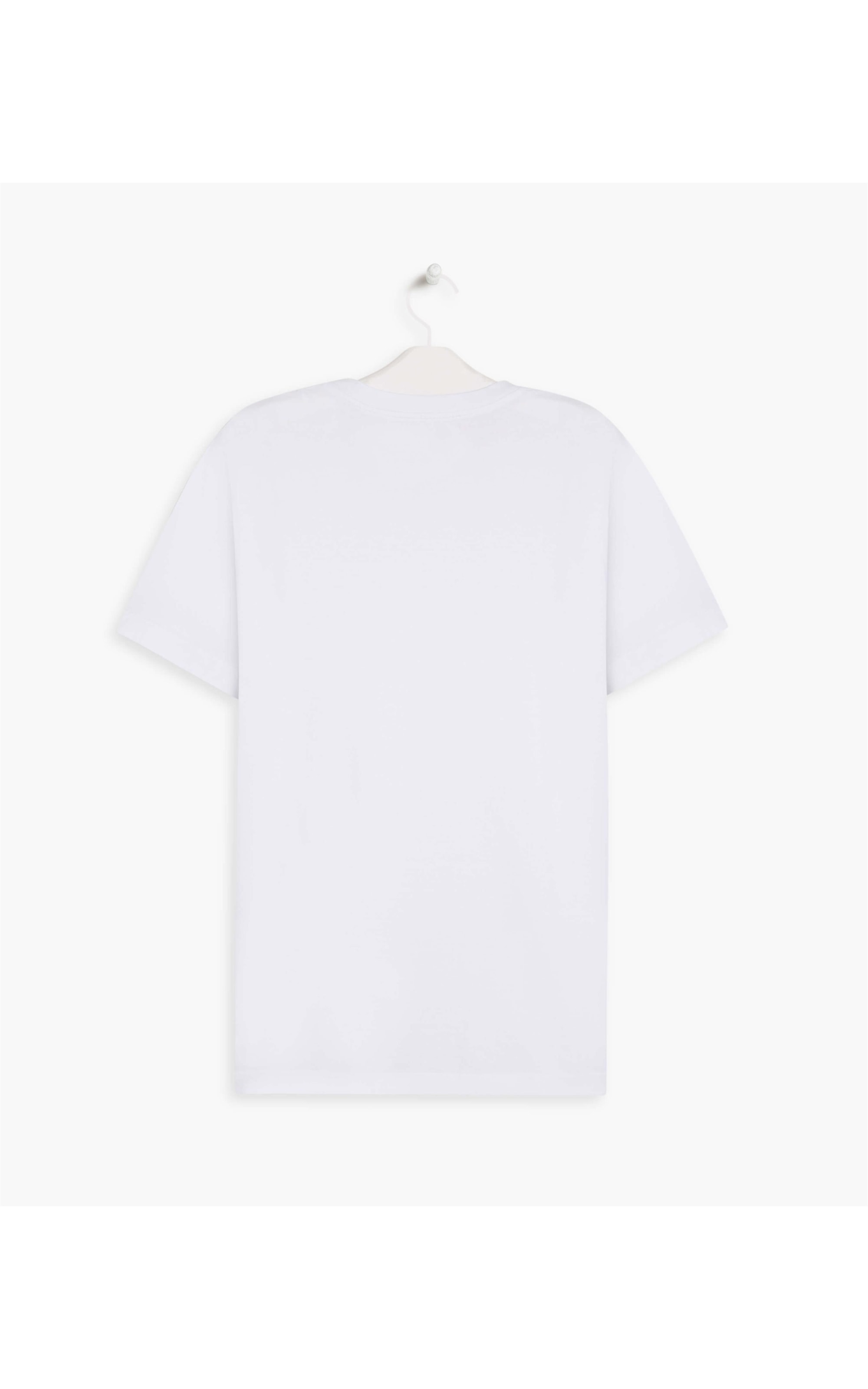 T-Shirt Richards Decote v Mc Branco