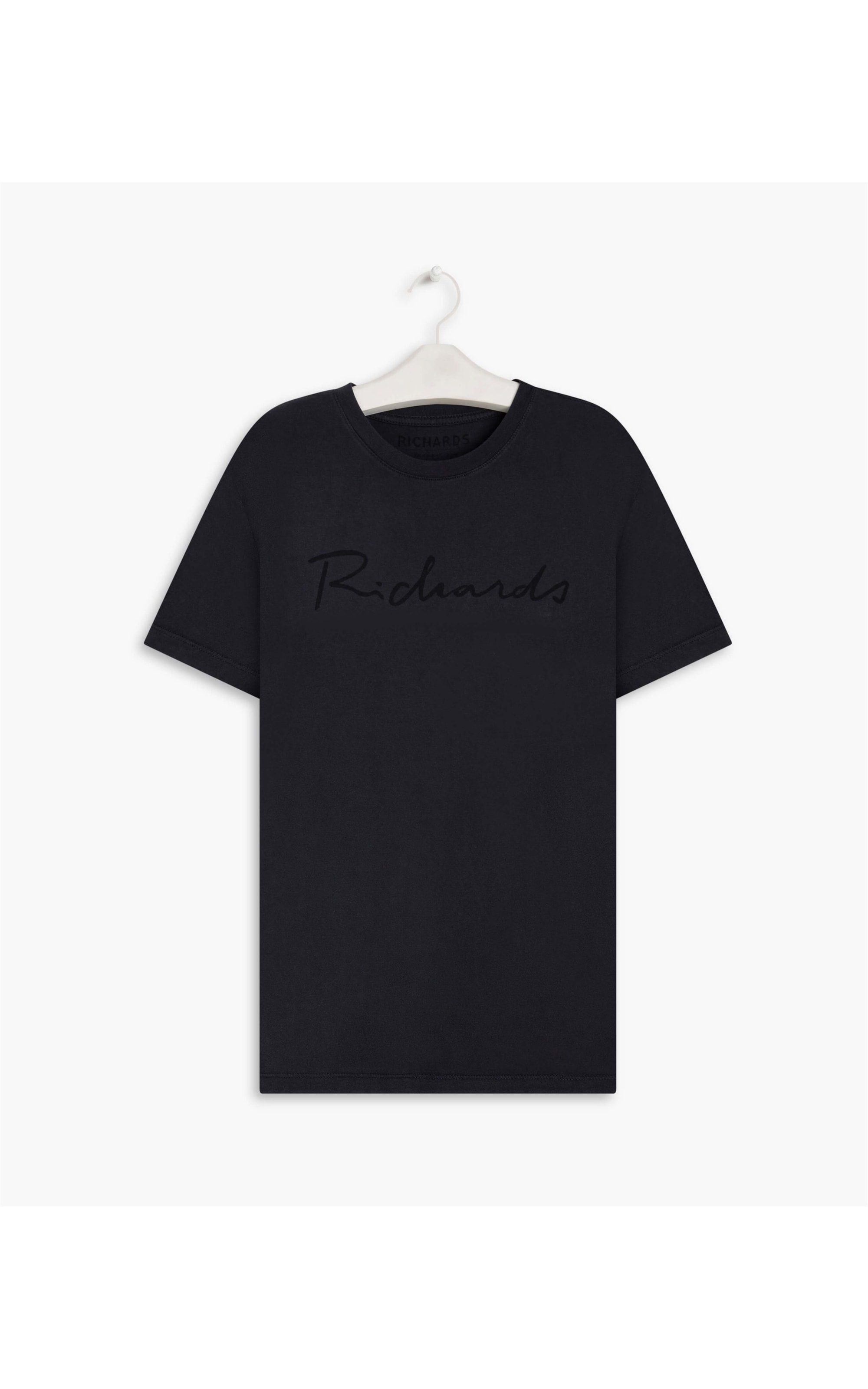 T-Shirt Richards Manuscrito Mc Dark Navy