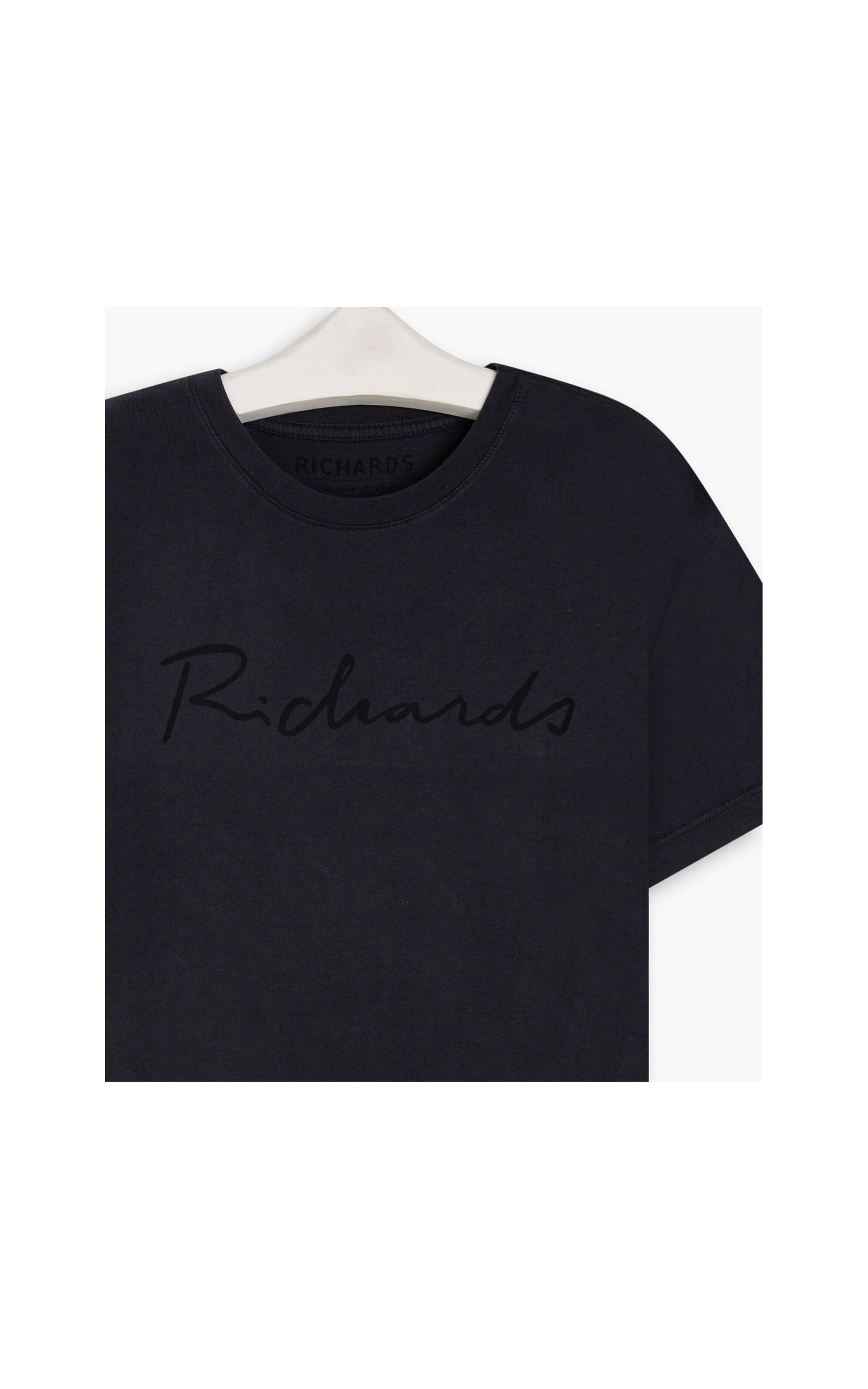 T-Shirt Richards Manuscrito Mc Dark Navy