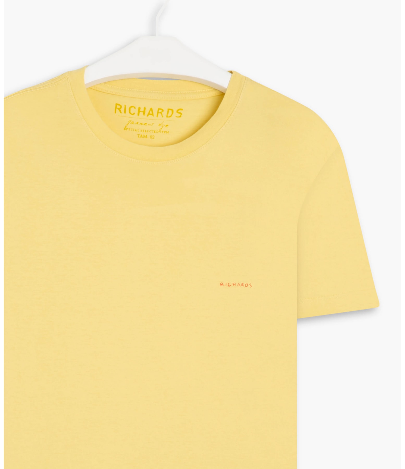 T-Shirt Richards Mc Amarelo Claro