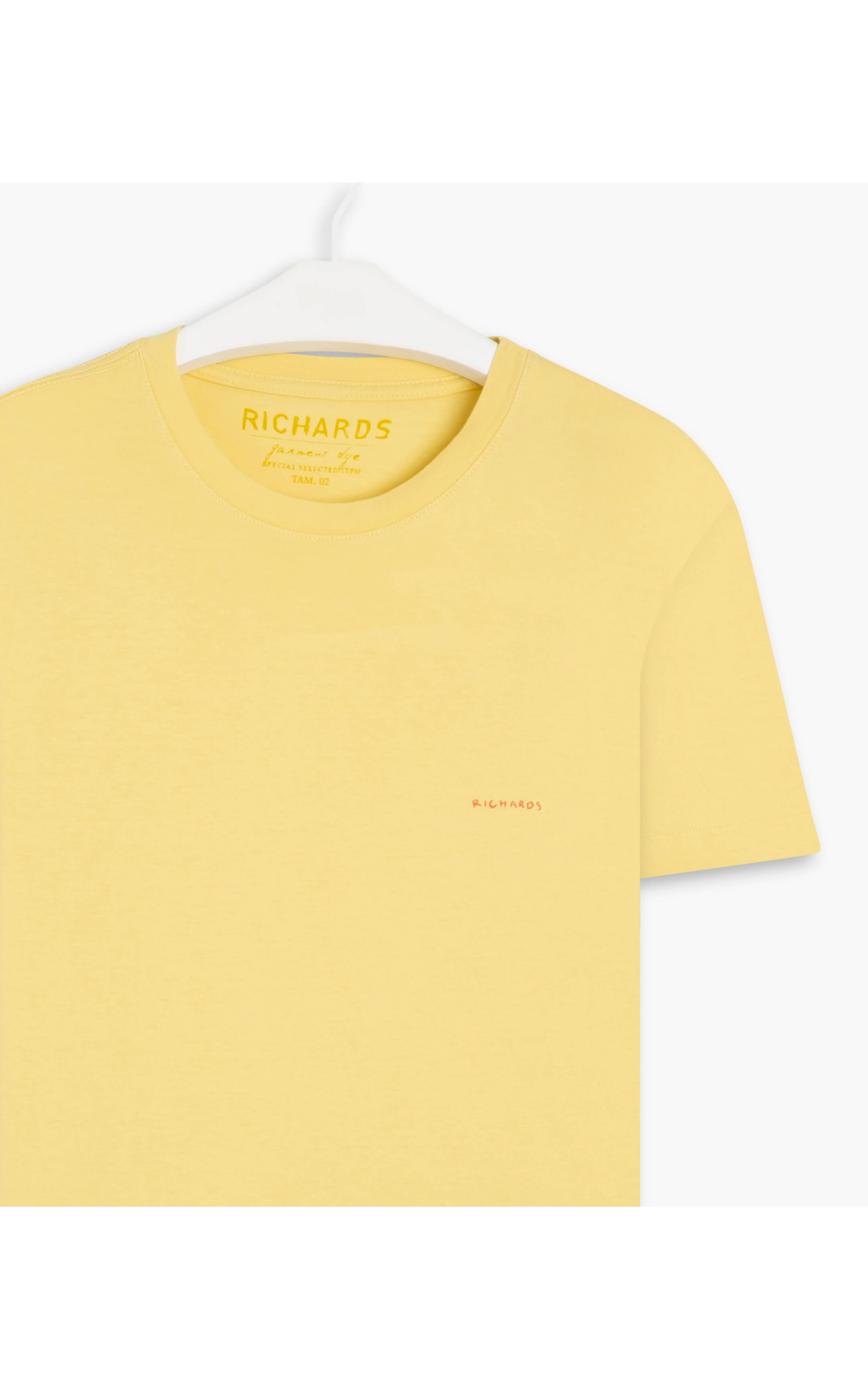 T-Shirt Richards Mc Amarelo Claro