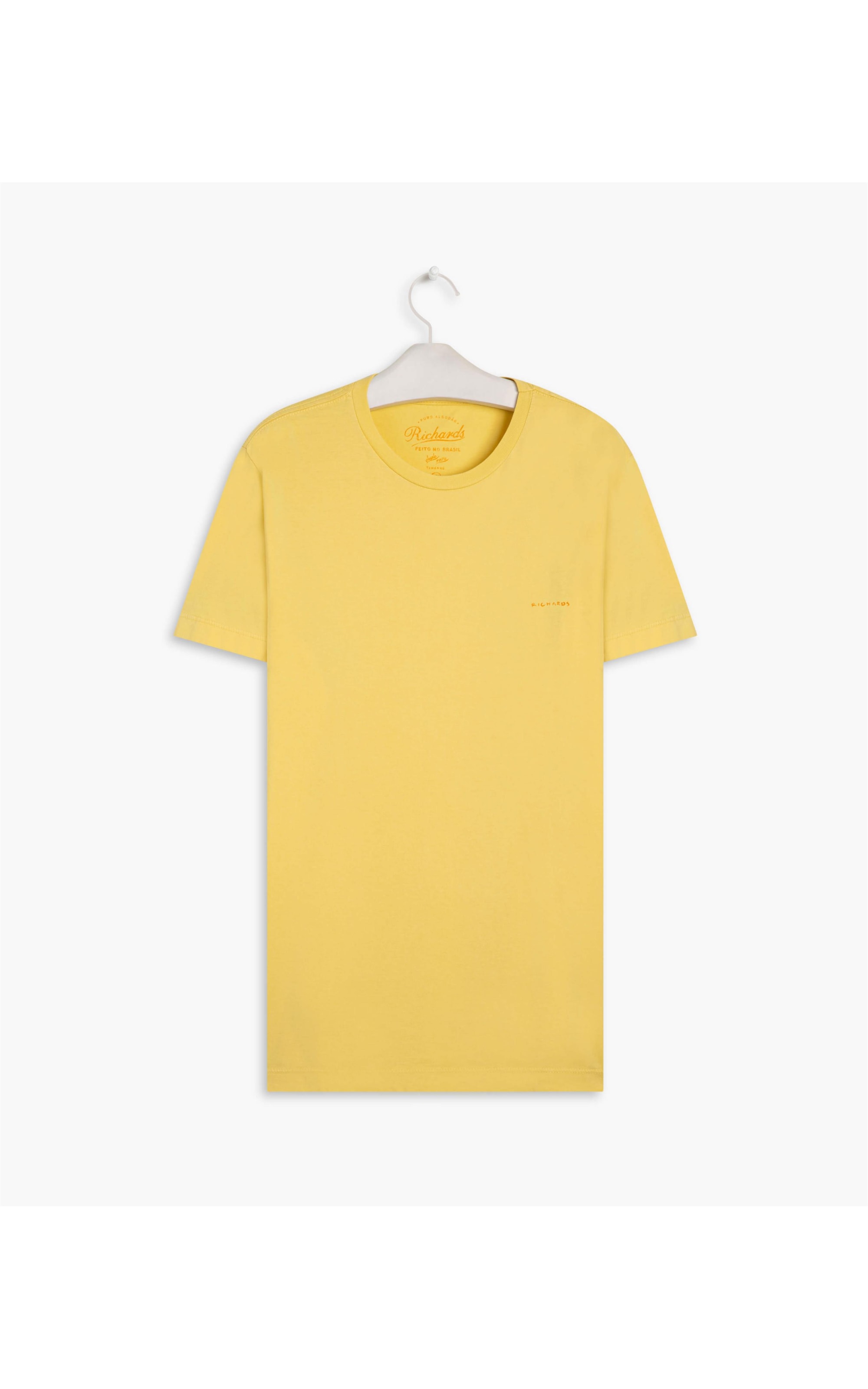 T-Shirt Richards Mc Amarelo Claro