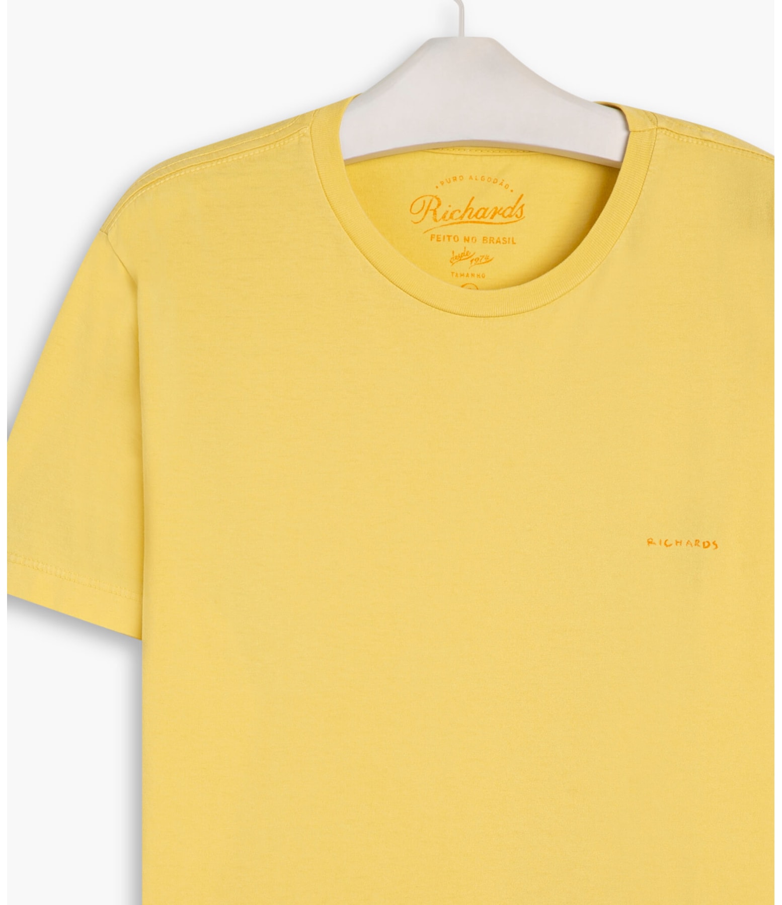 T-Shirt Richards Mc Amarelo Claro