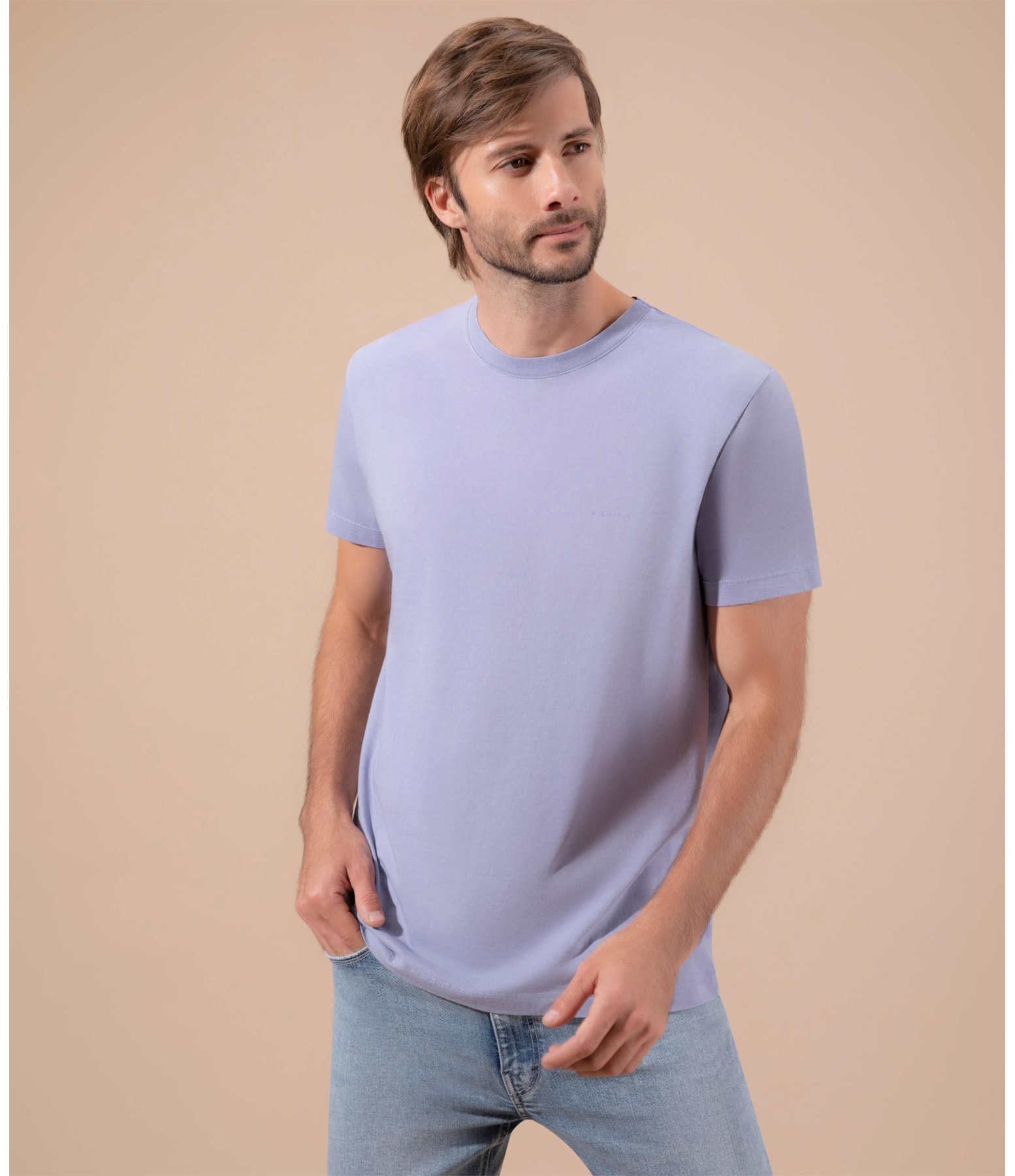 T-Shirt Richards Mc Azul Claro