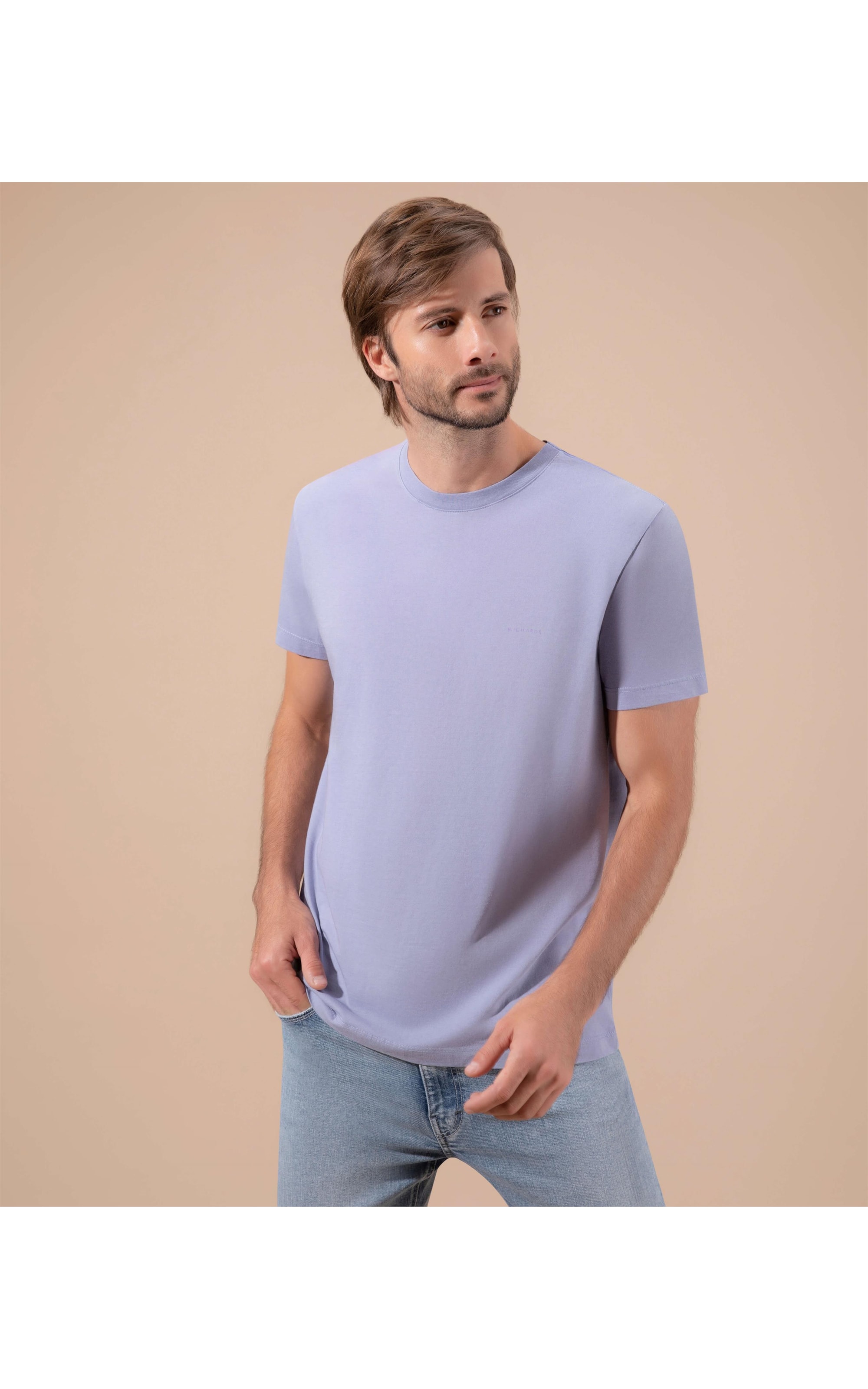 T-Shirt Richards Mc Azul Claro