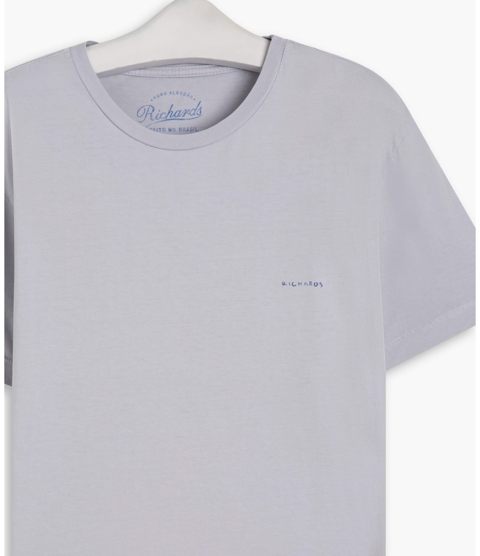 T-Shirt Richards Mc Cinza Claro