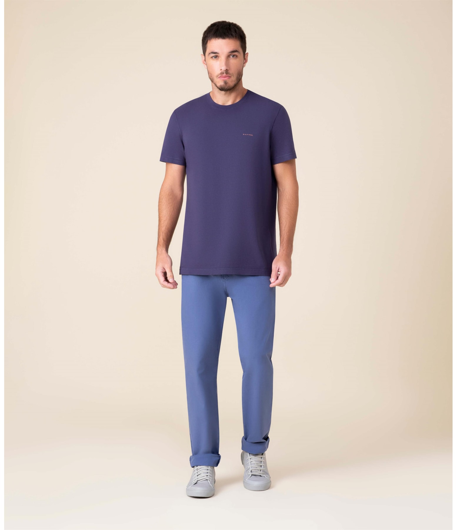 T-Shirt Richards Mc Old Purple