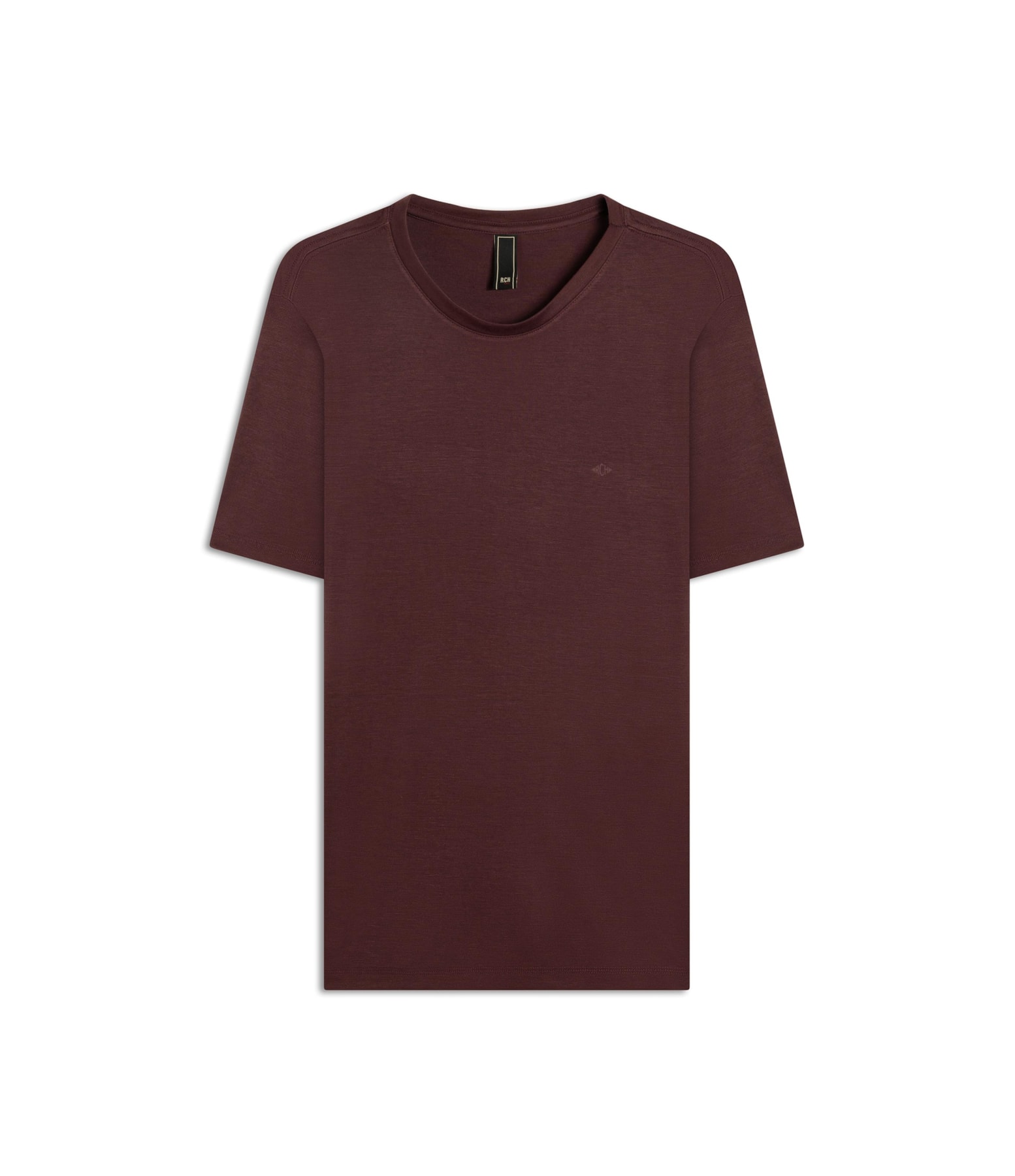 T-Shirt Rocket Modal Mc Basic Fit Bordeaux