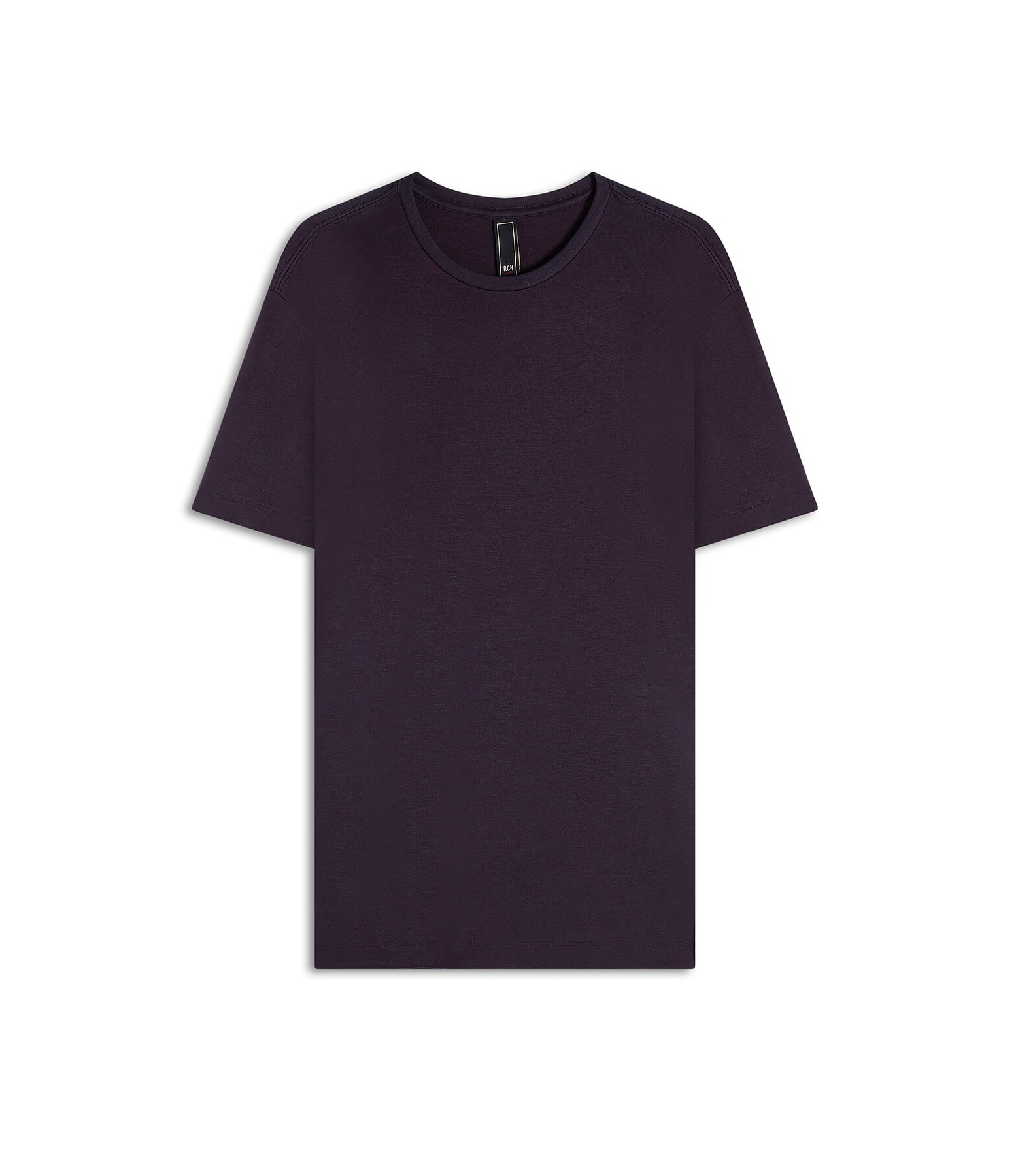 T-Shirt Rocket Modal Mc Basic Fit Dark Wine