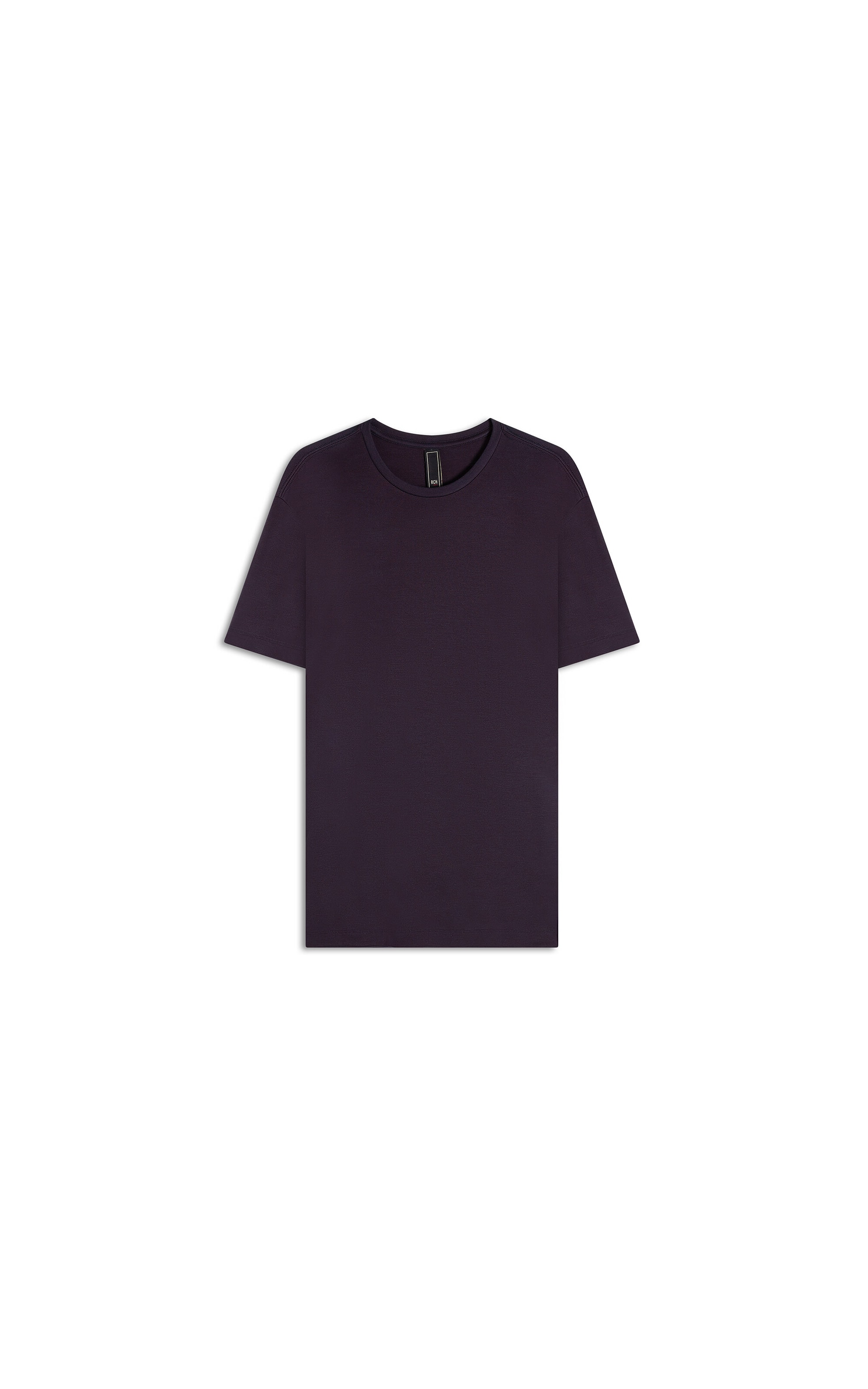T-Shirt Rocket Modal Mc Basic Fit Dark Wine