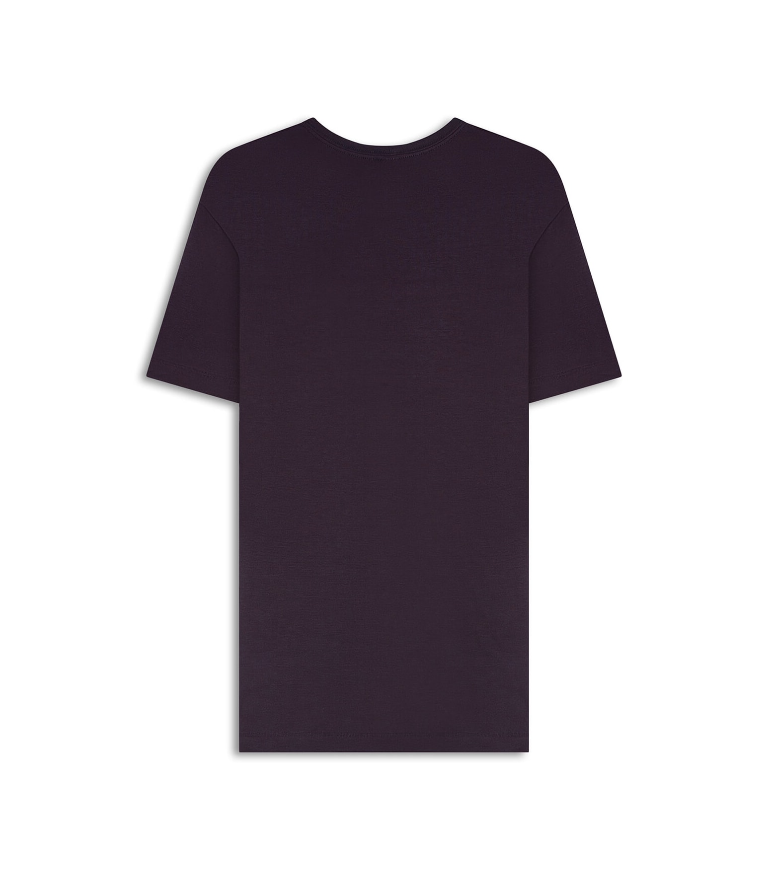 T-Shirt Rocket Modal Mc Basic Fit Dark Wine