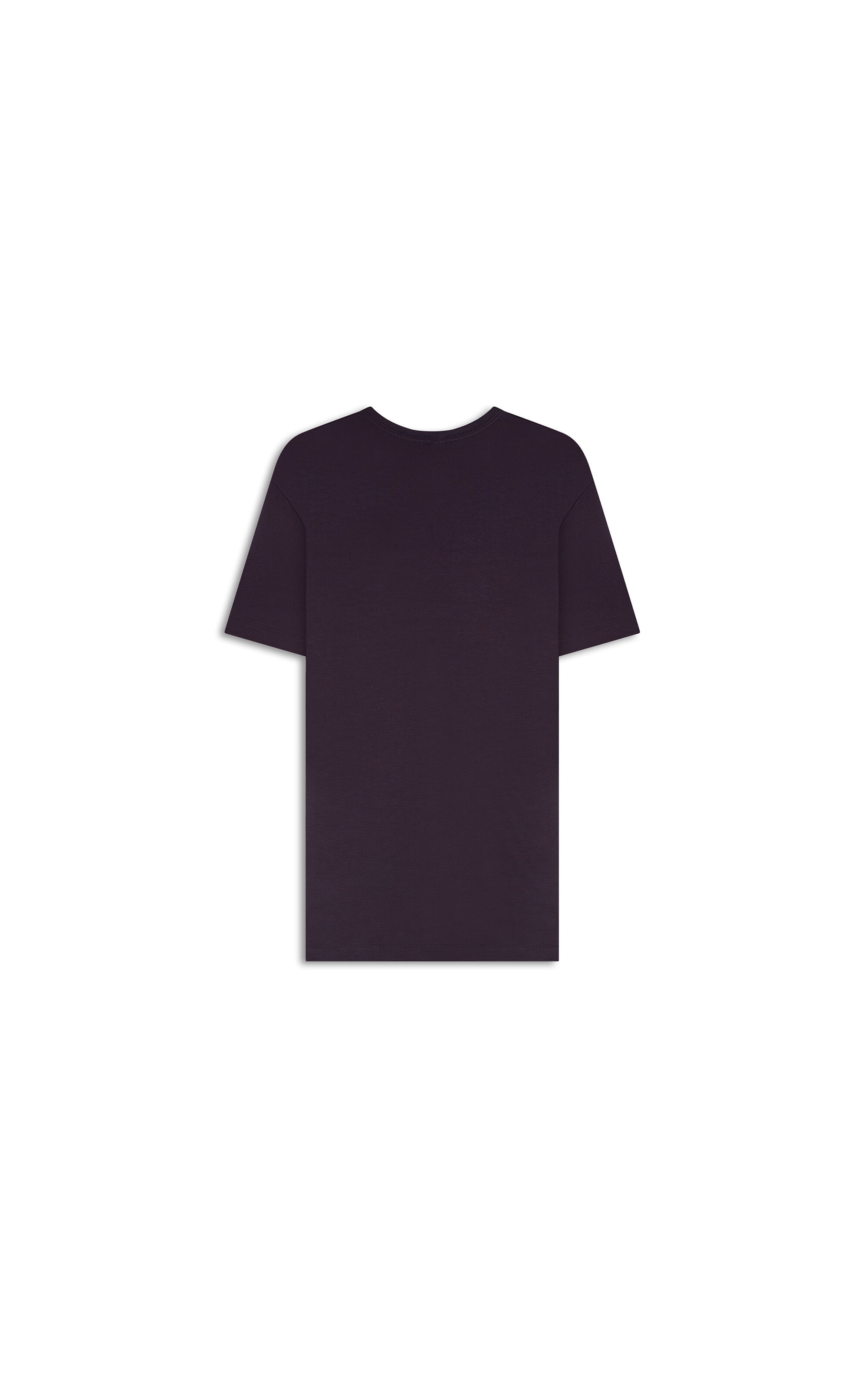 T-Shirt Rocket Modal Mc Basic Fit Dark Wine