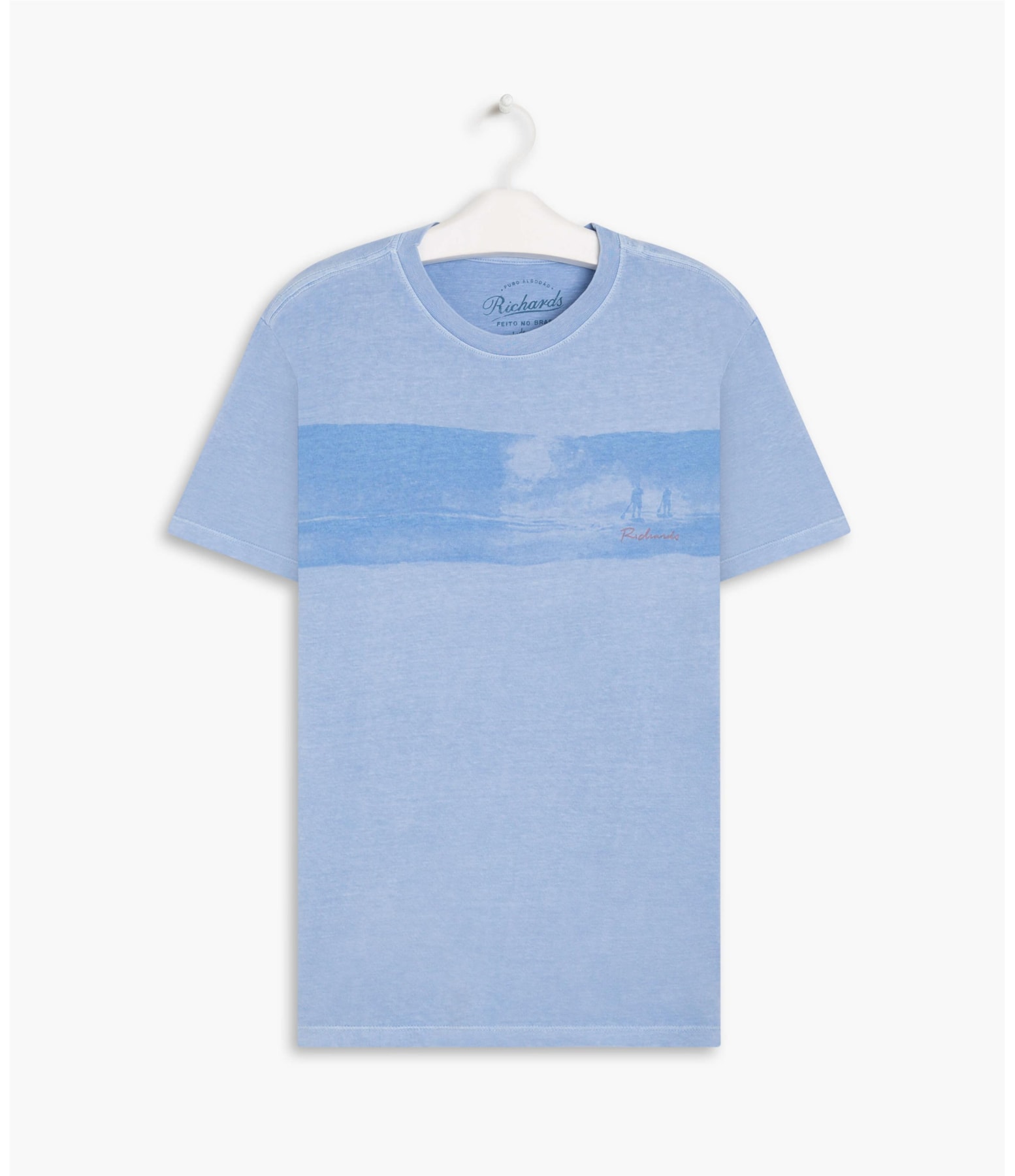T-Shirt Rowing Surf Azul Claro
