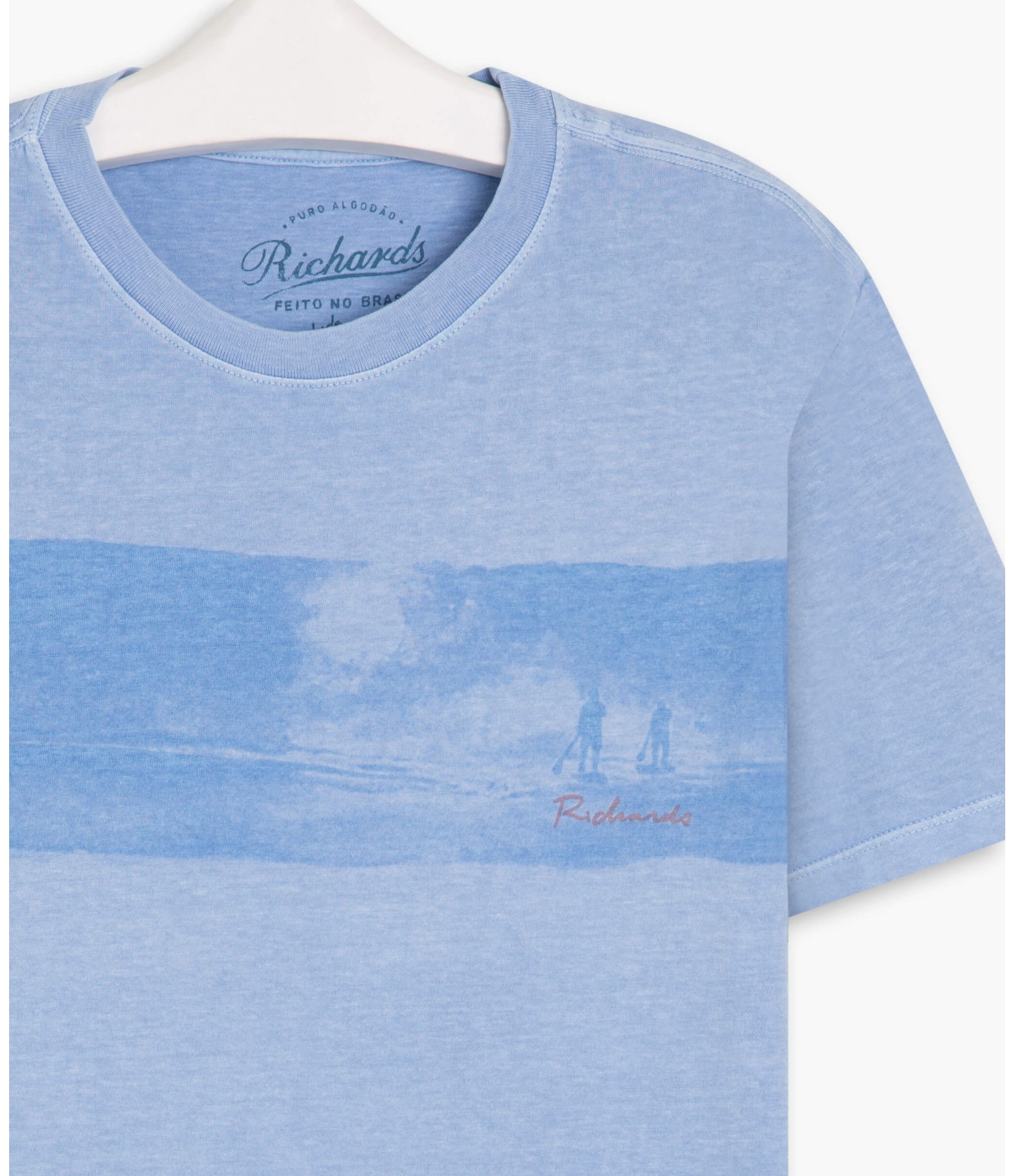 T-Shirt Rowing Surf Azul Claro