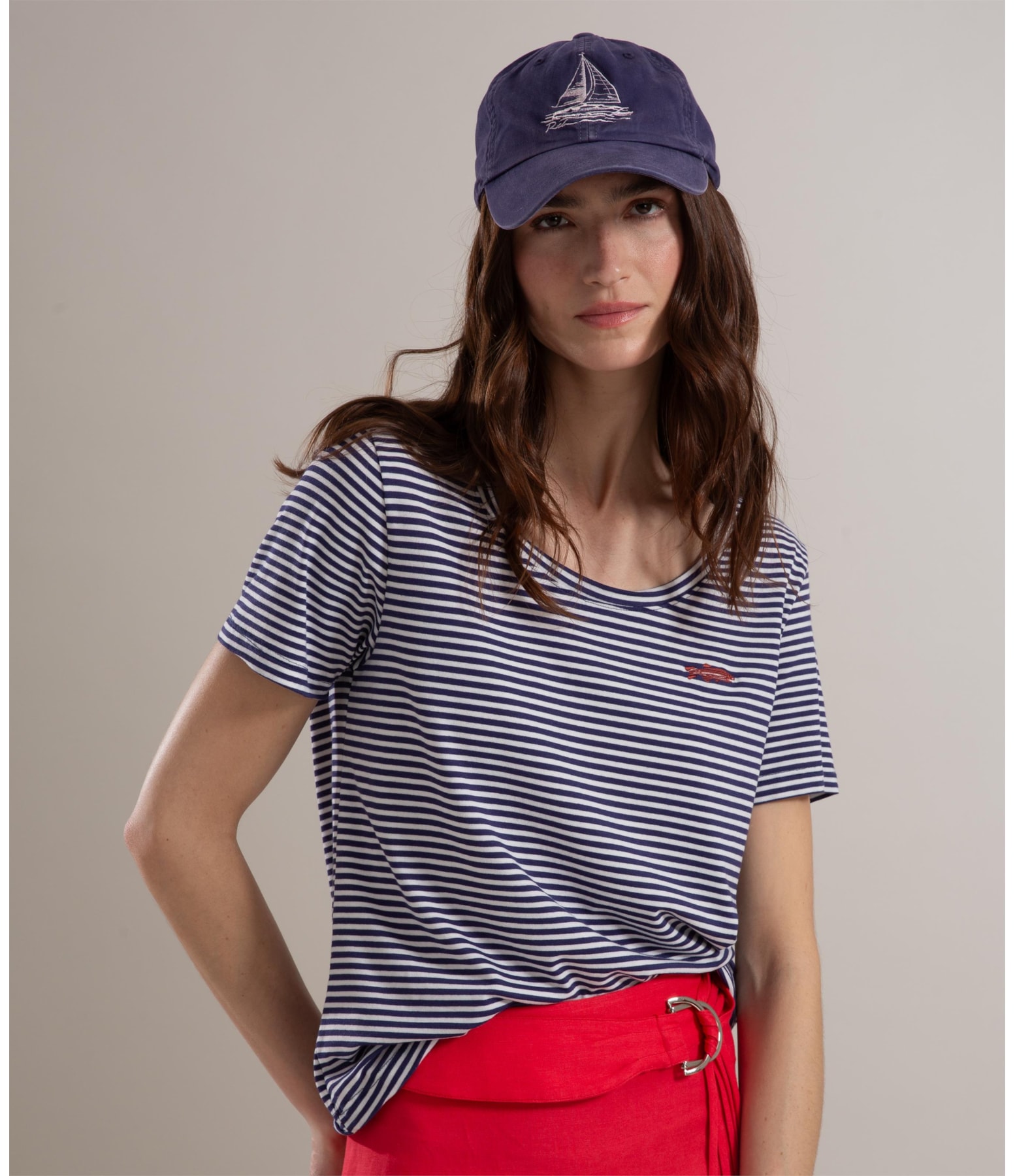 T-Shirt Rubi Listrada Marinho