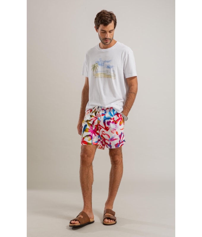 T-Shirt Salgar Os Pés Gd Mc Bf Branco