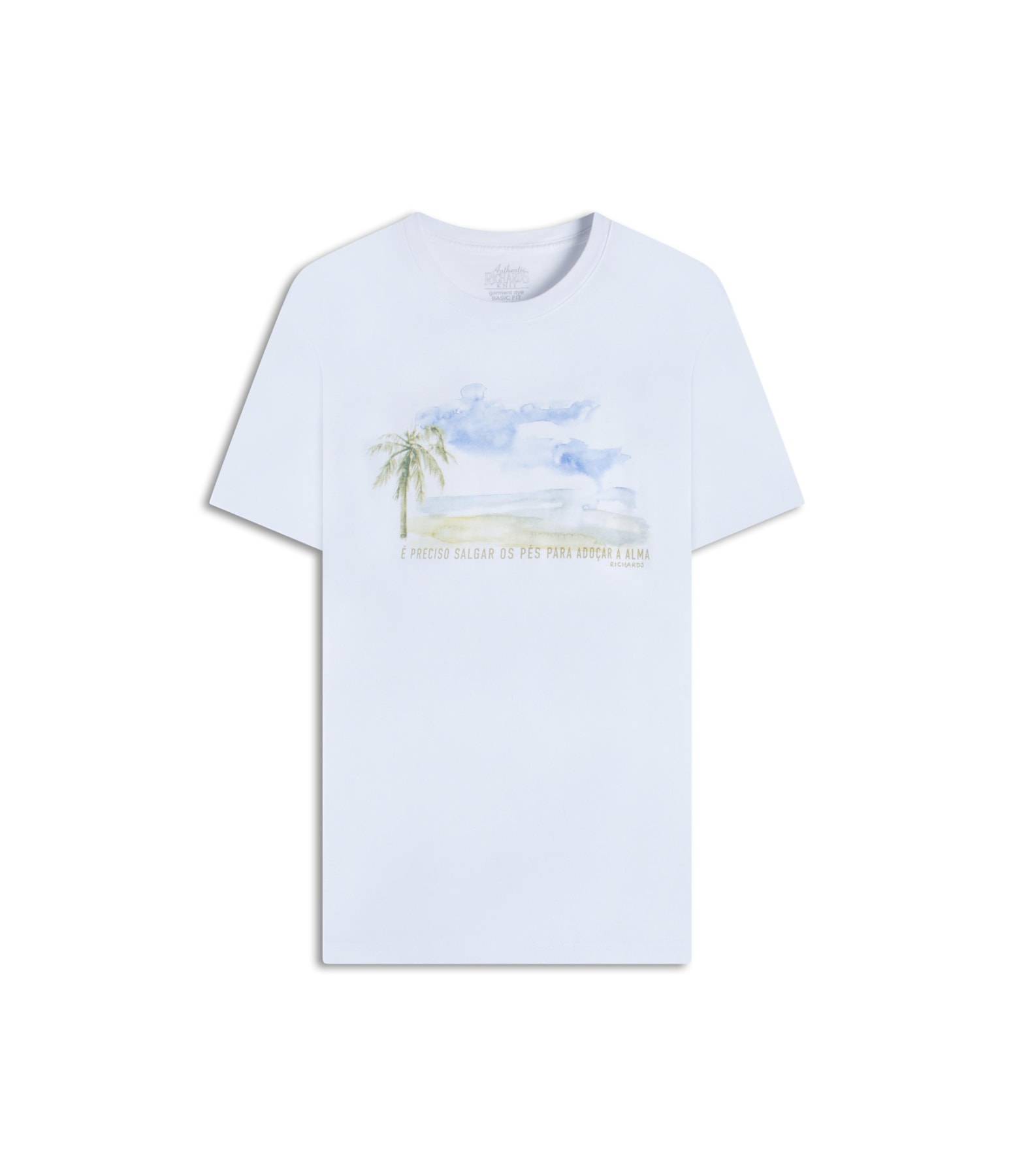 T-Shirt Salgar Os Pés Gd Mc Bf Branco