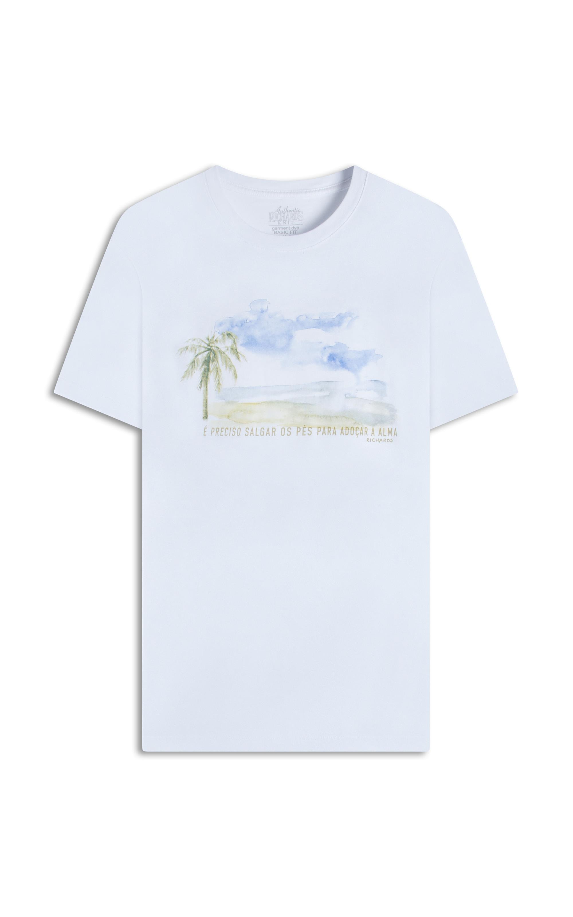 T-Shirt Salgar Os Pés Gd Mc Bf Branco