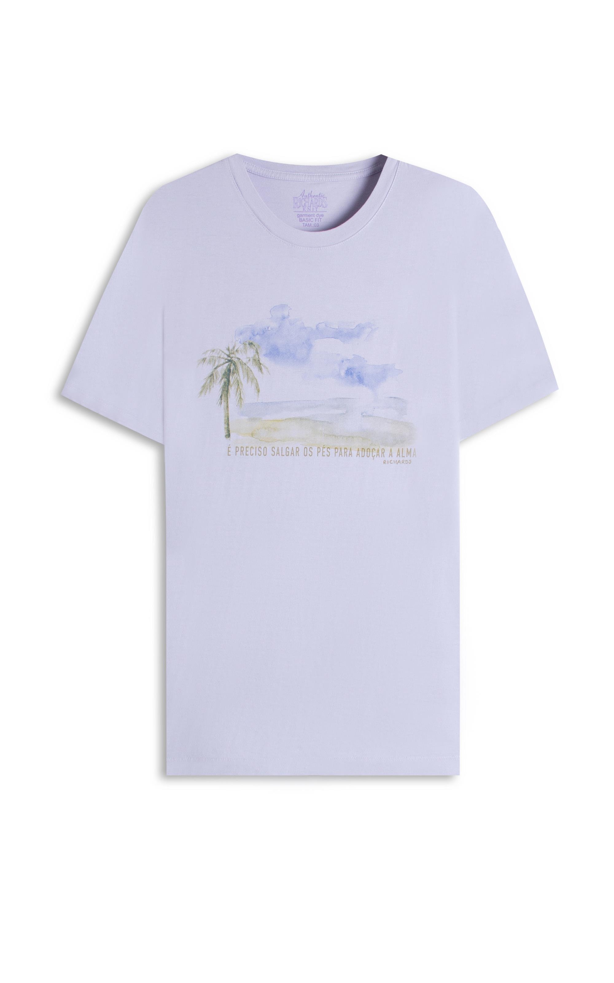 T-Shirt Salgar Os Pés Gd Mc Bf Lavanda