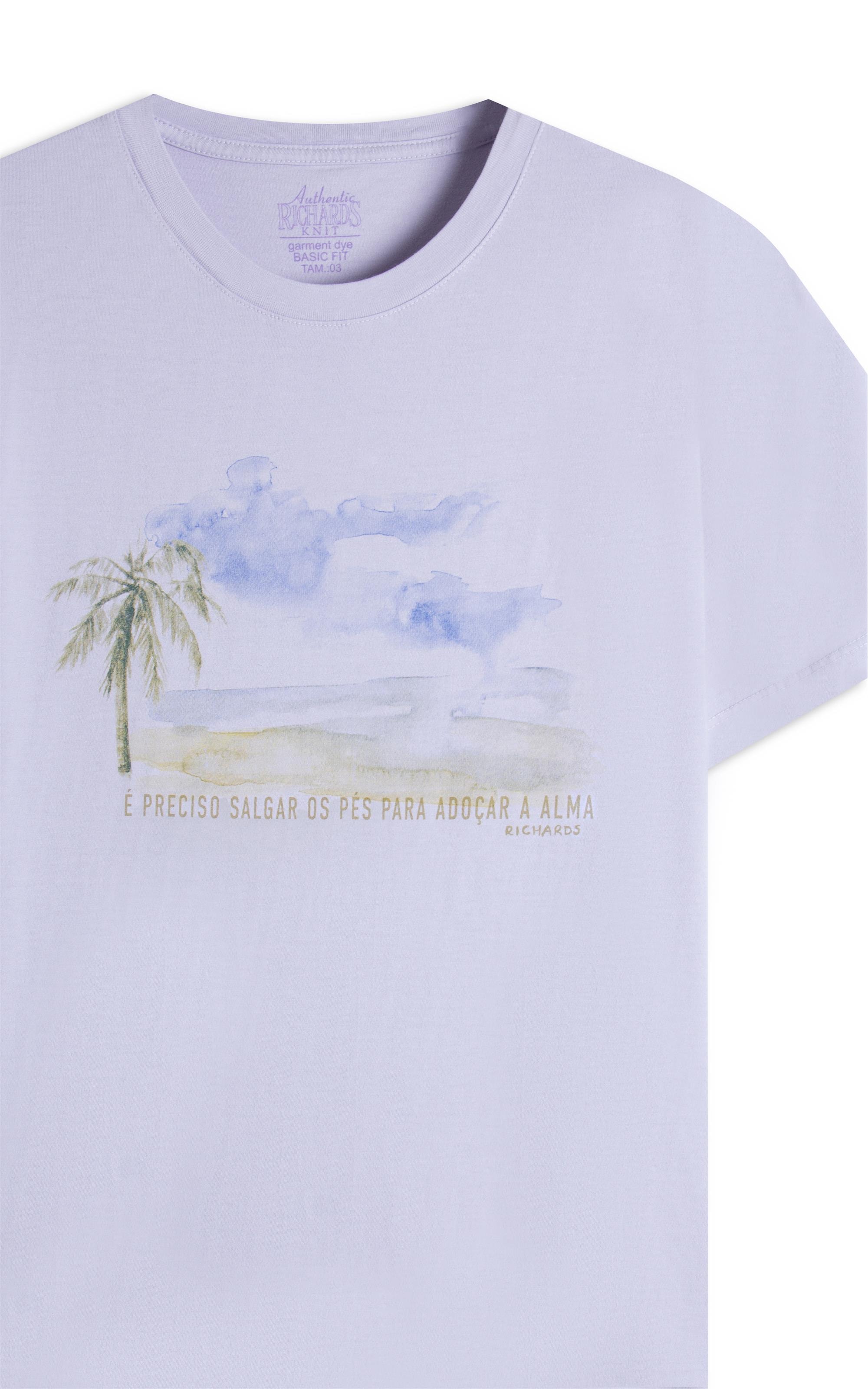 T-Shirt Salgar Os Pés Gd Mc Bf Lavanda