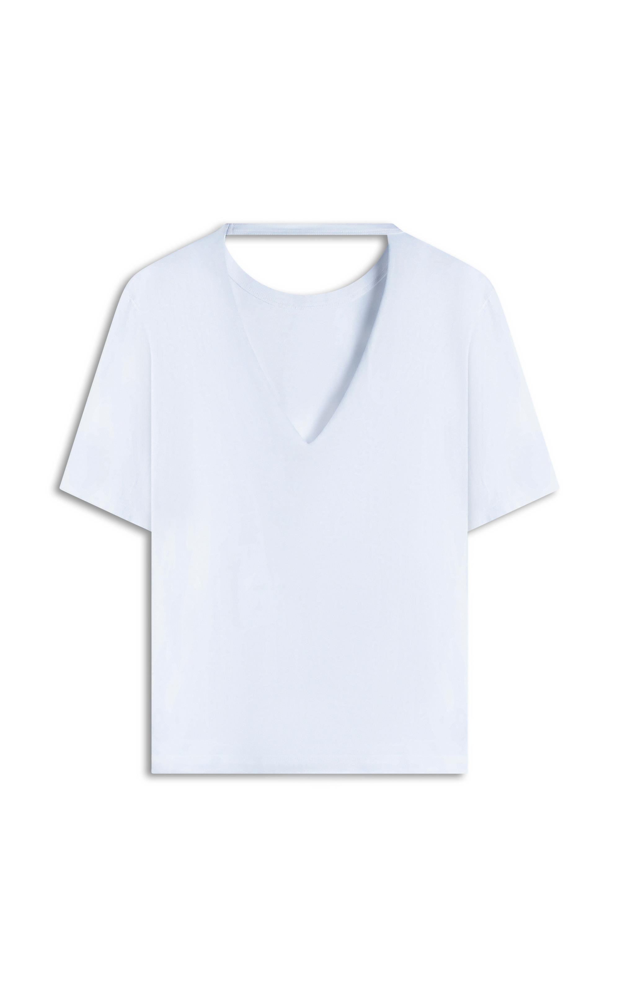 T-Shirt Samia Estampa Beach Branco