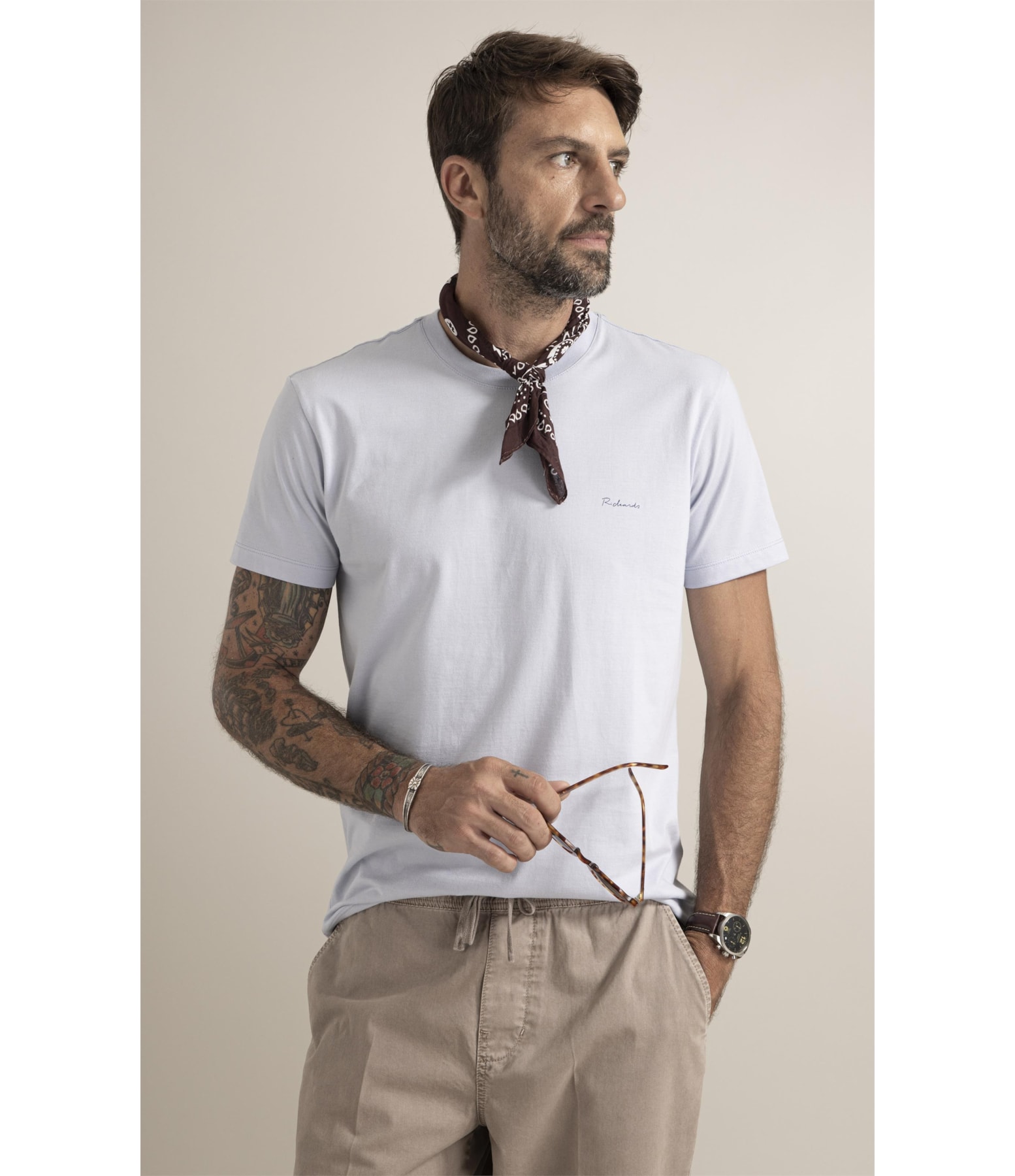 T-Shirt   Sardinhas Azul Claro