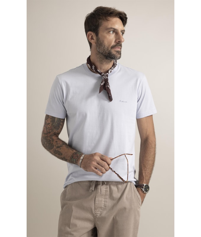 T-Shirt   Sardinhas Azul Claro