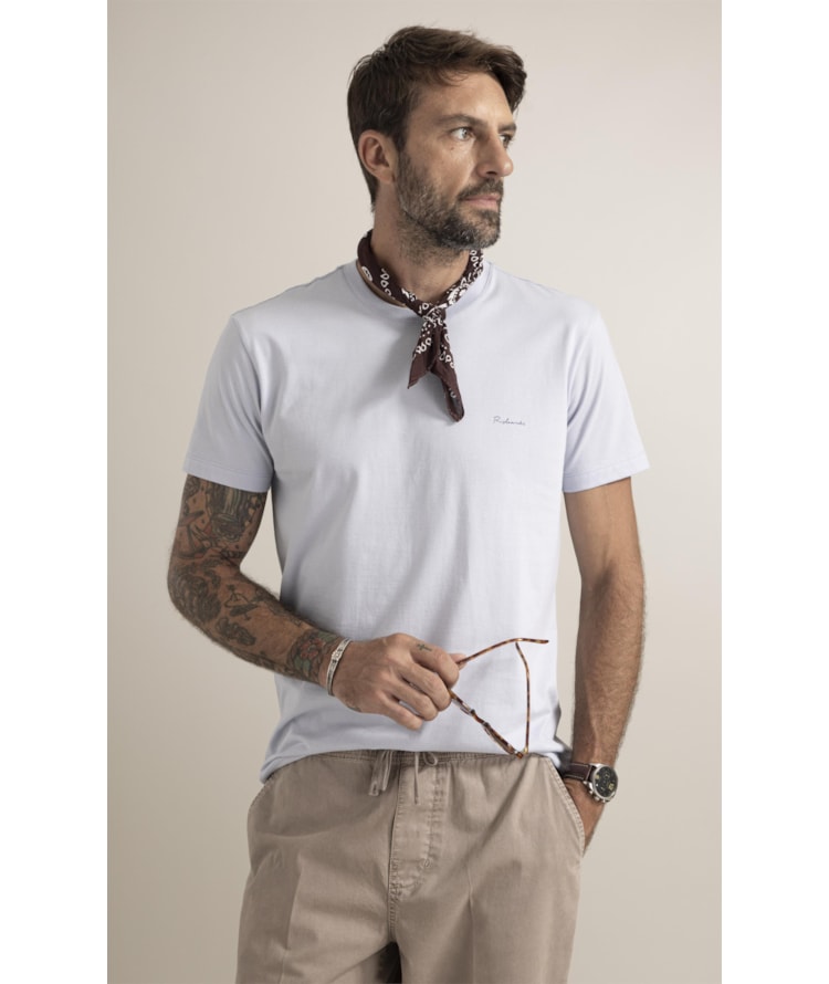 T-Shirt   Sardinhas Azul Claro