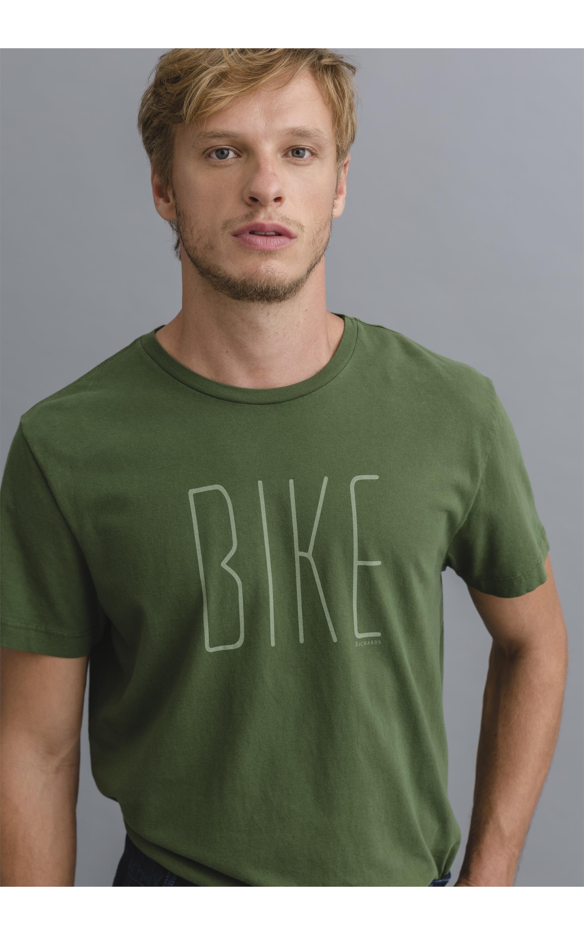 T-Shirt Silkada Bike Verde Bandeira
