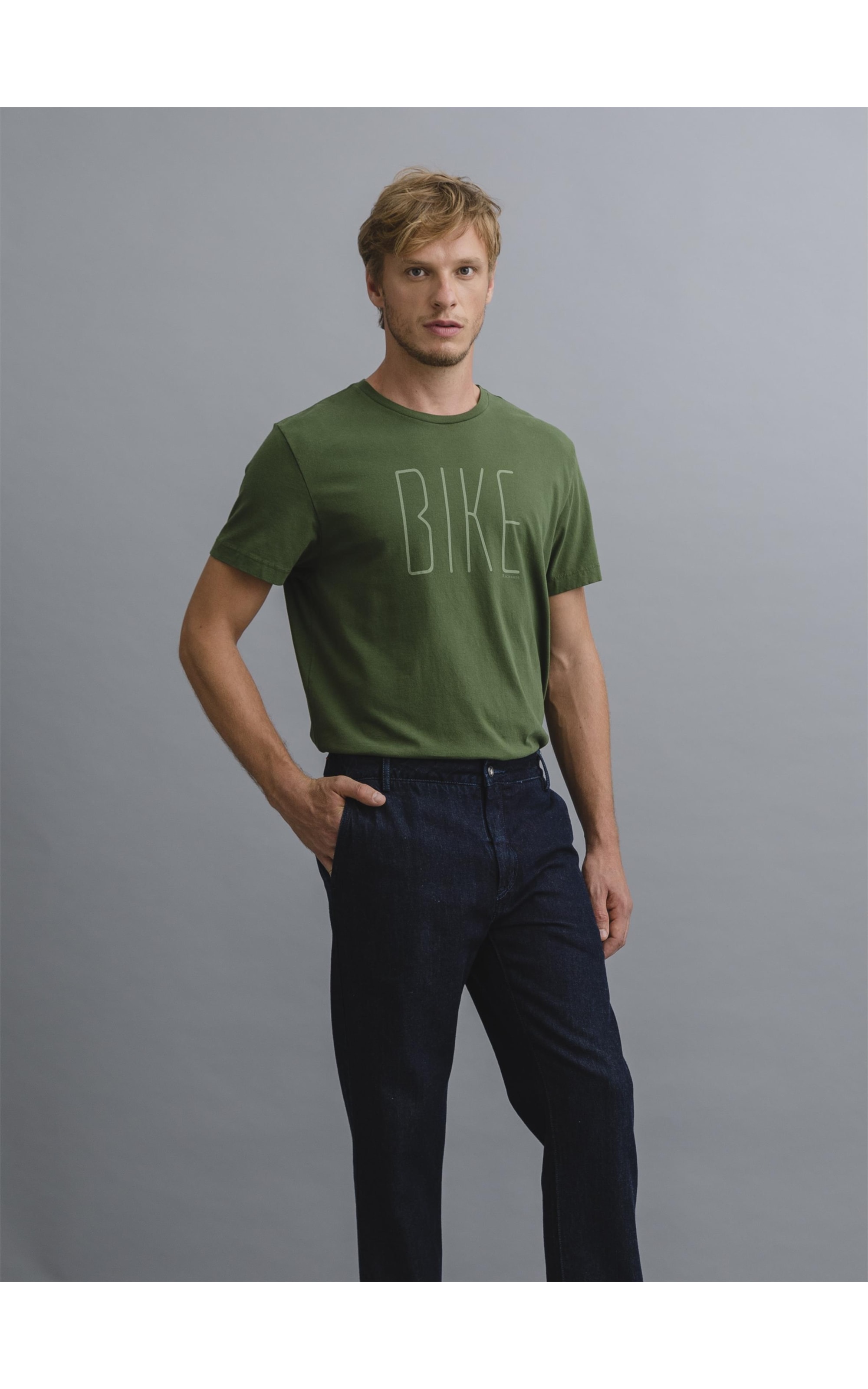 T-Shirt Silkada Bike Verde Bandeira