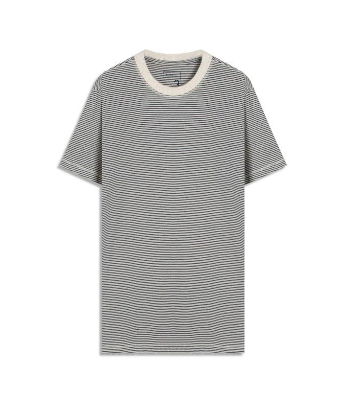 T-Shirt Small Line Linho Bf Marinho