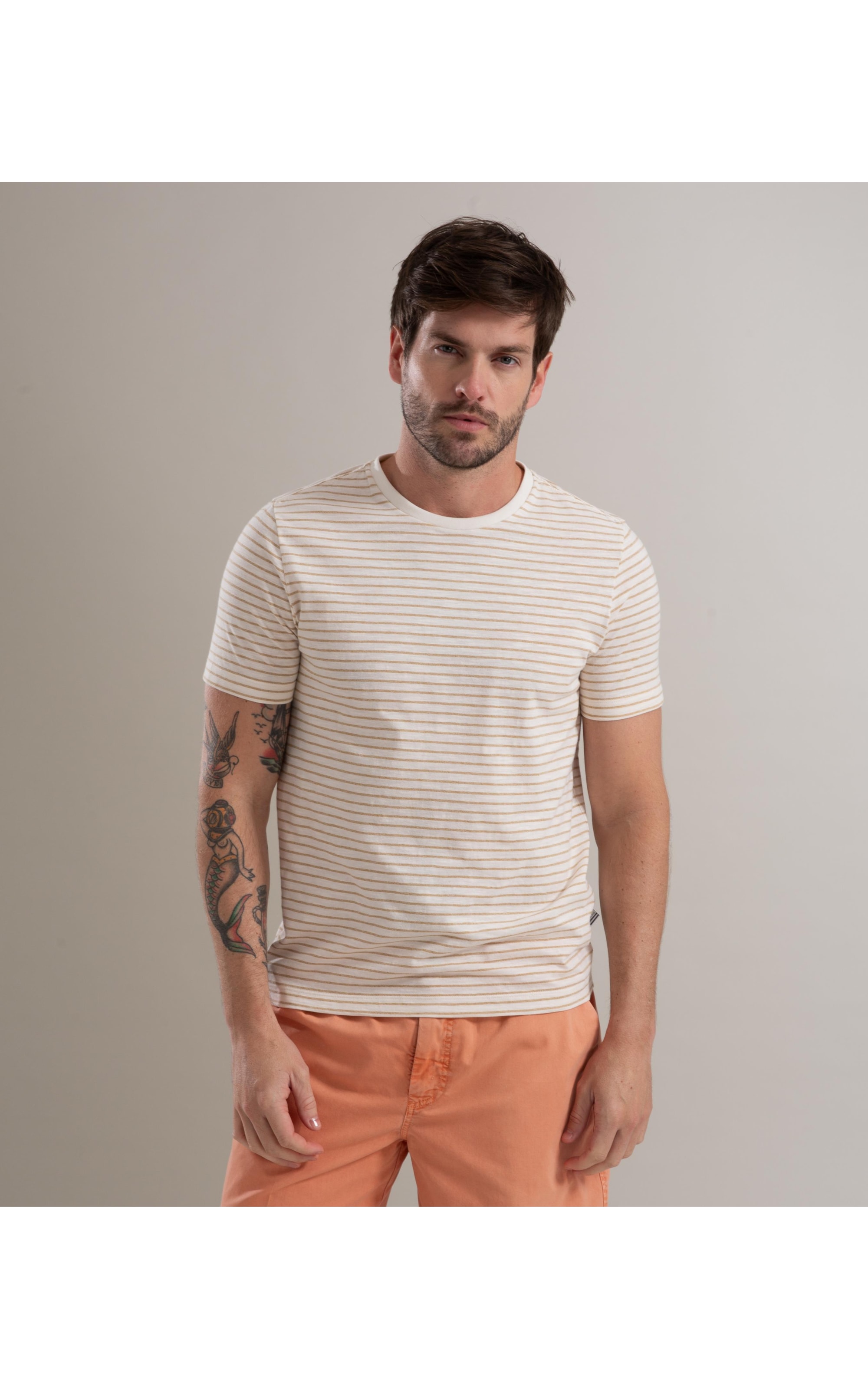 T-Shirt Special Listrada Bio Mostarda