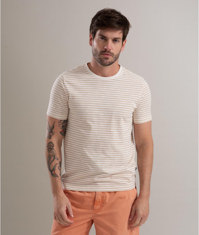 T-Shirt Special Listrada Bio Mostarda
