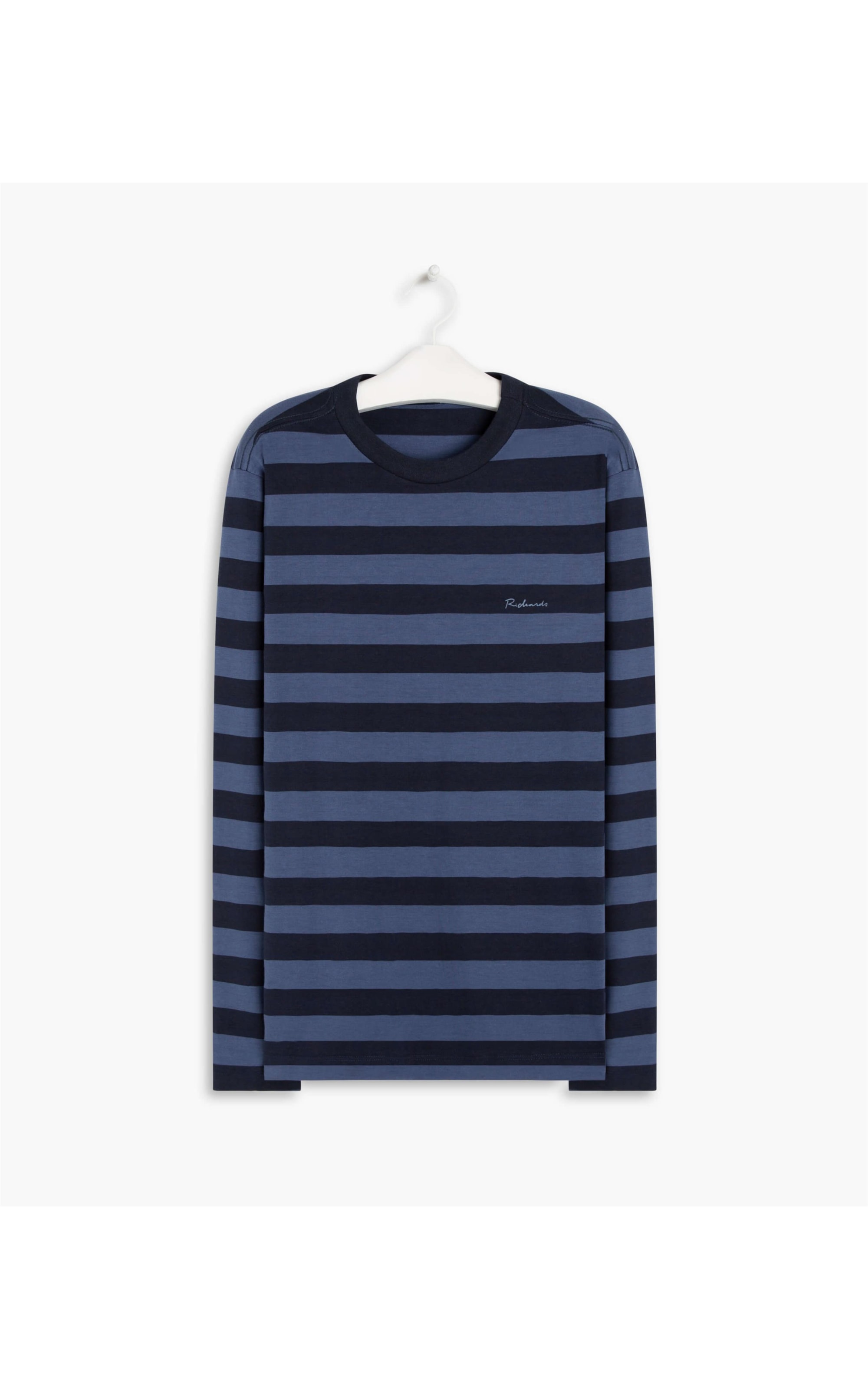  T-Shirt Special Listrado Ml Dark Navy