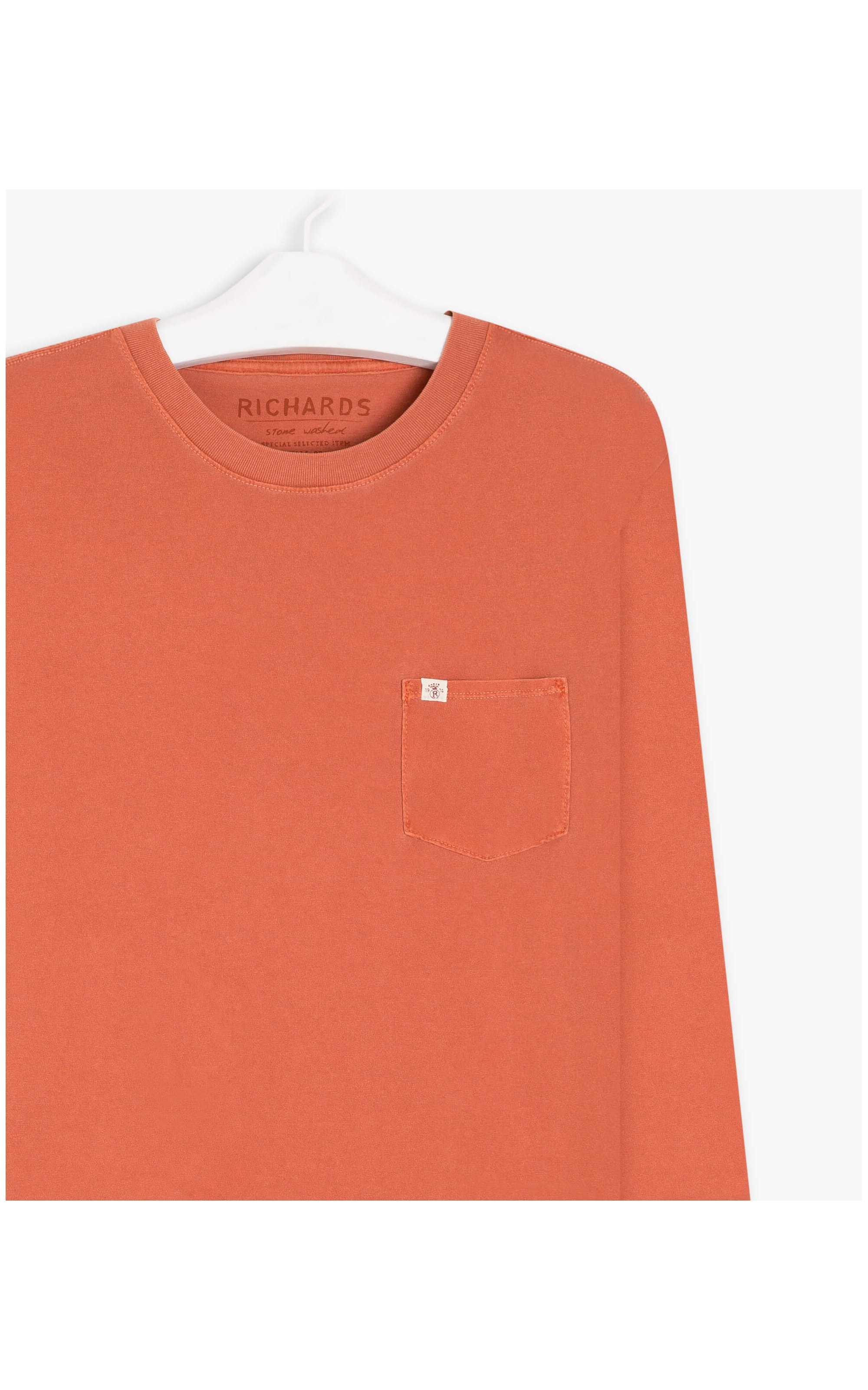 T-Shirt Stone Bolso Richards Ml Telha