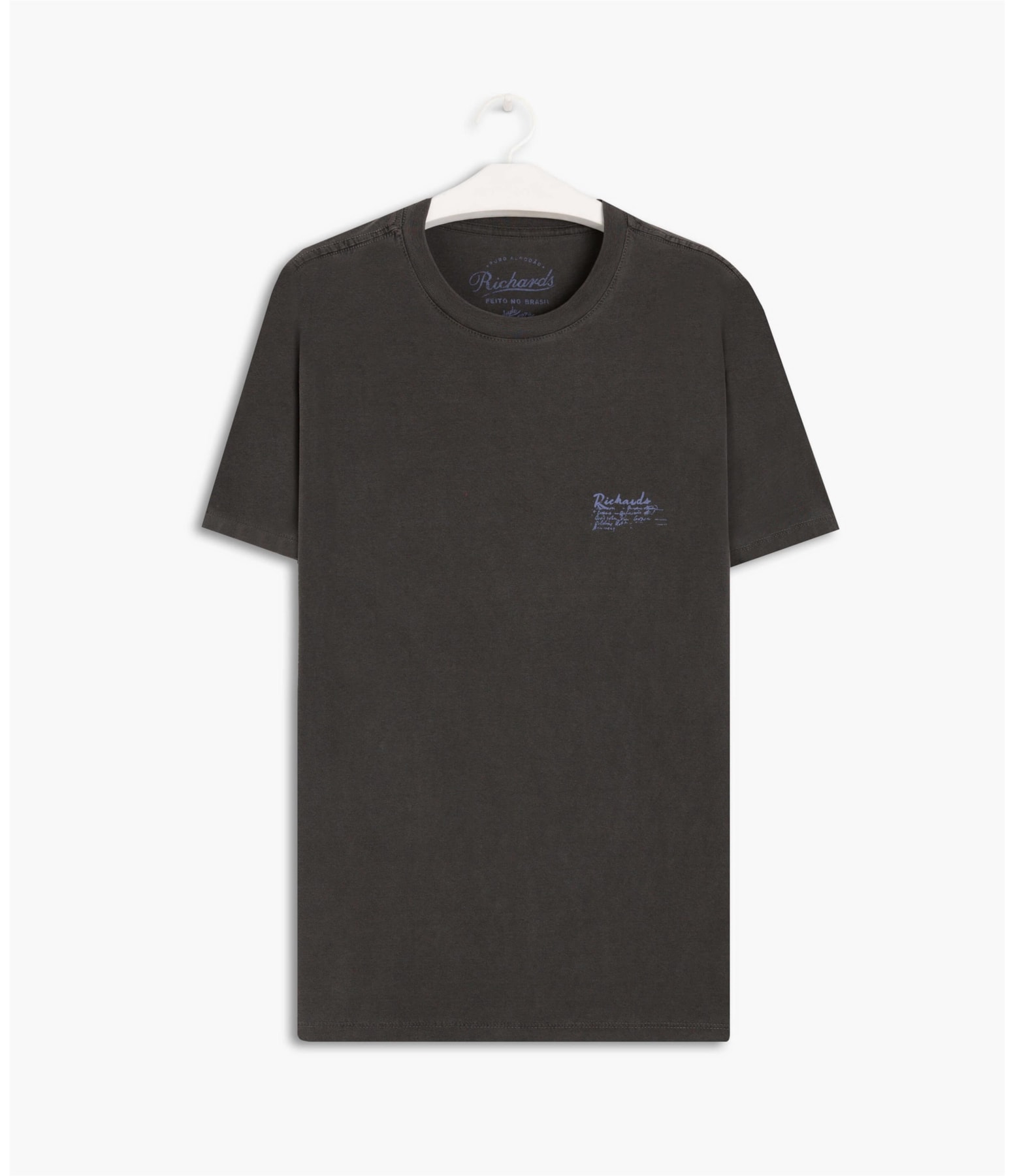 T-Shirt Stone Gaivotas Charcoal